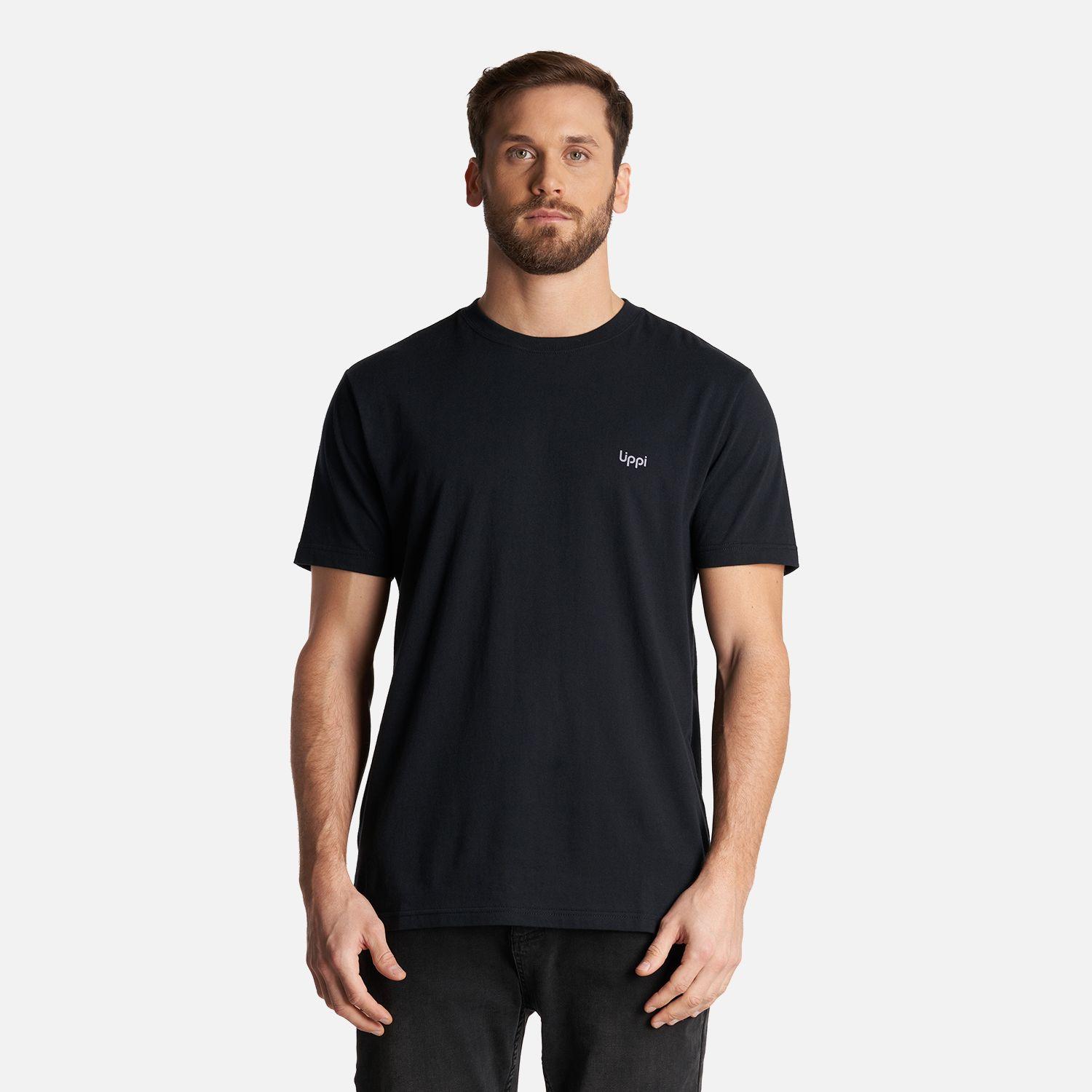 Polera Hombre Portal Forest T-Shirt Negro Lippi-1
