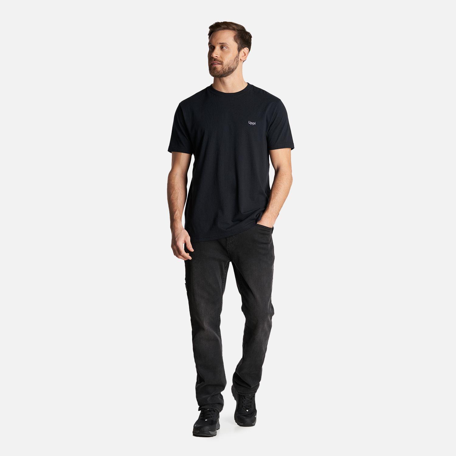 Polera Hombre Portal Forest T-Shirt Negro Lippi-5