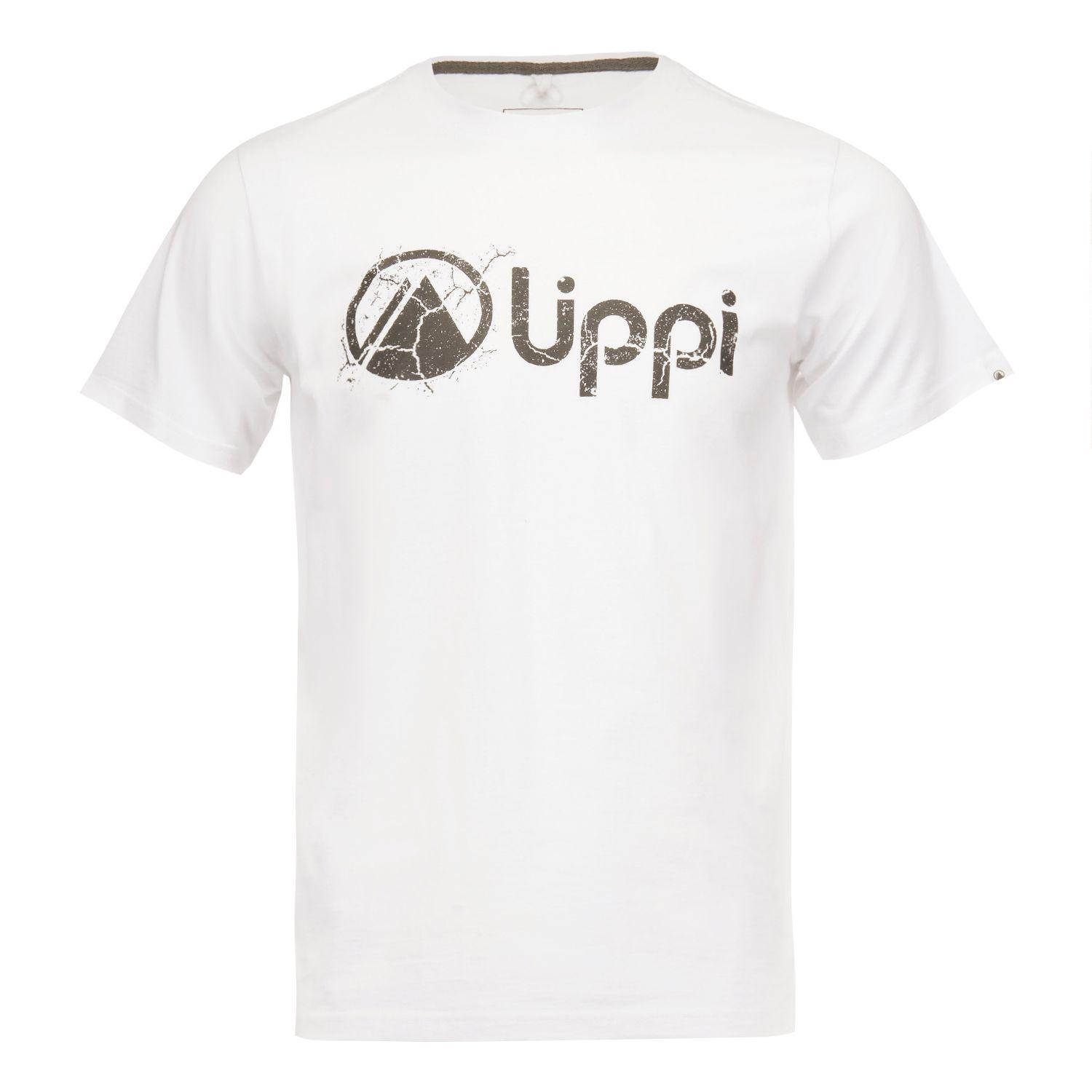 Polera Teen Boy Logo Lippi UV-Stop T-Shirt Blanco Lippi V21-0
