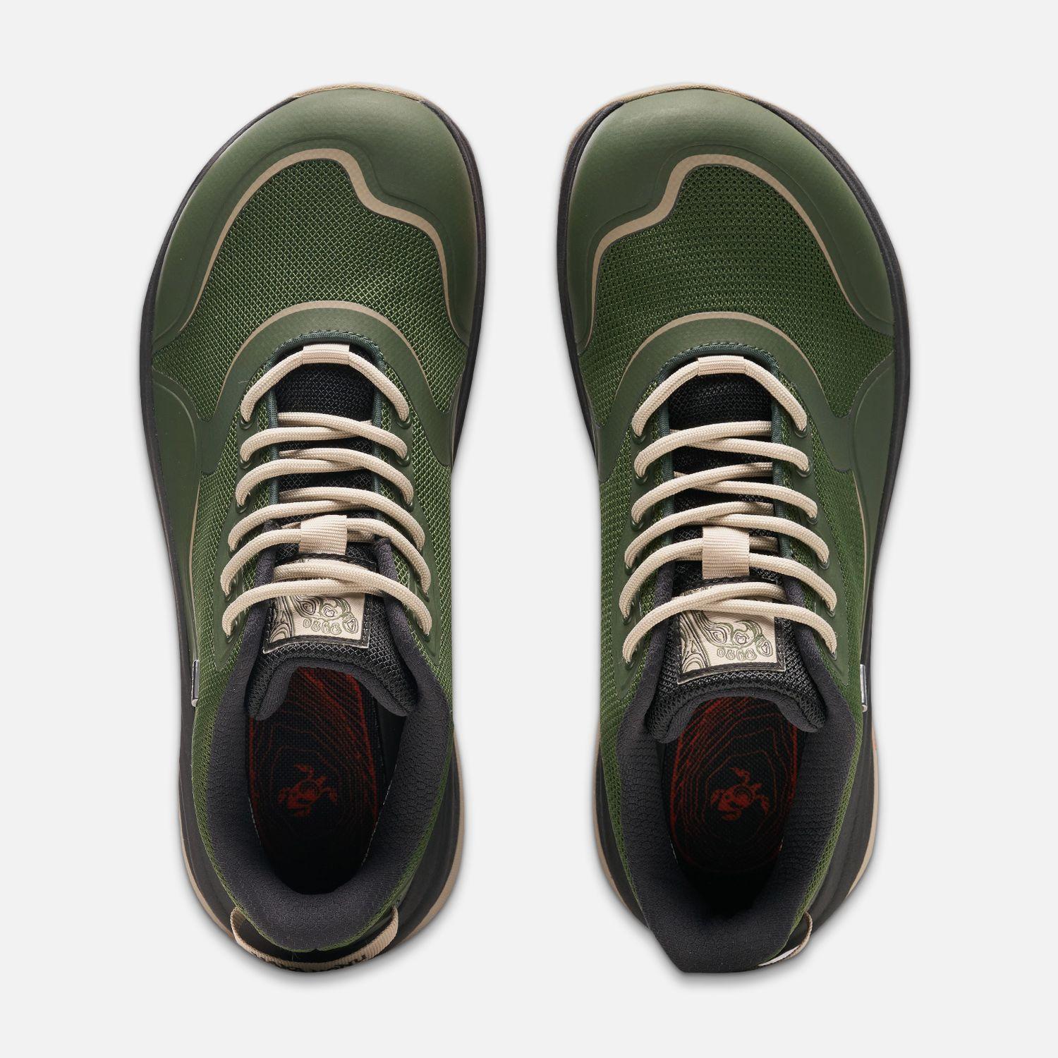Zapato Hombre Nomade Baja Verde Militar Haka Honu-5
