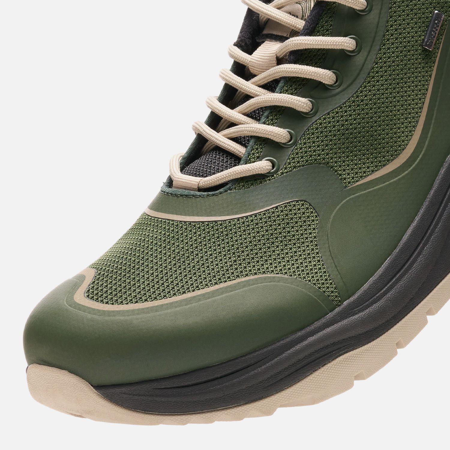 Zapato Hombre Nomade Baja Verde Militar Haka Honu-6
