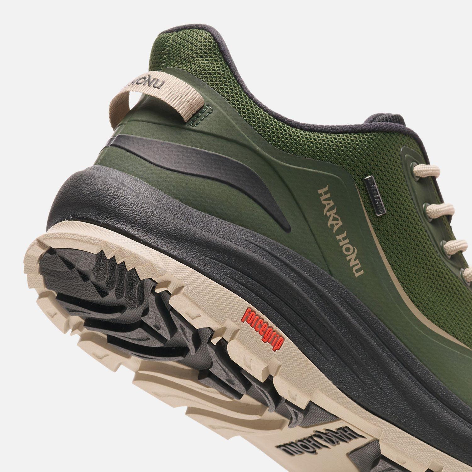 Zapato Hombre Nomade Baja Verde Militar Haka Honu-7