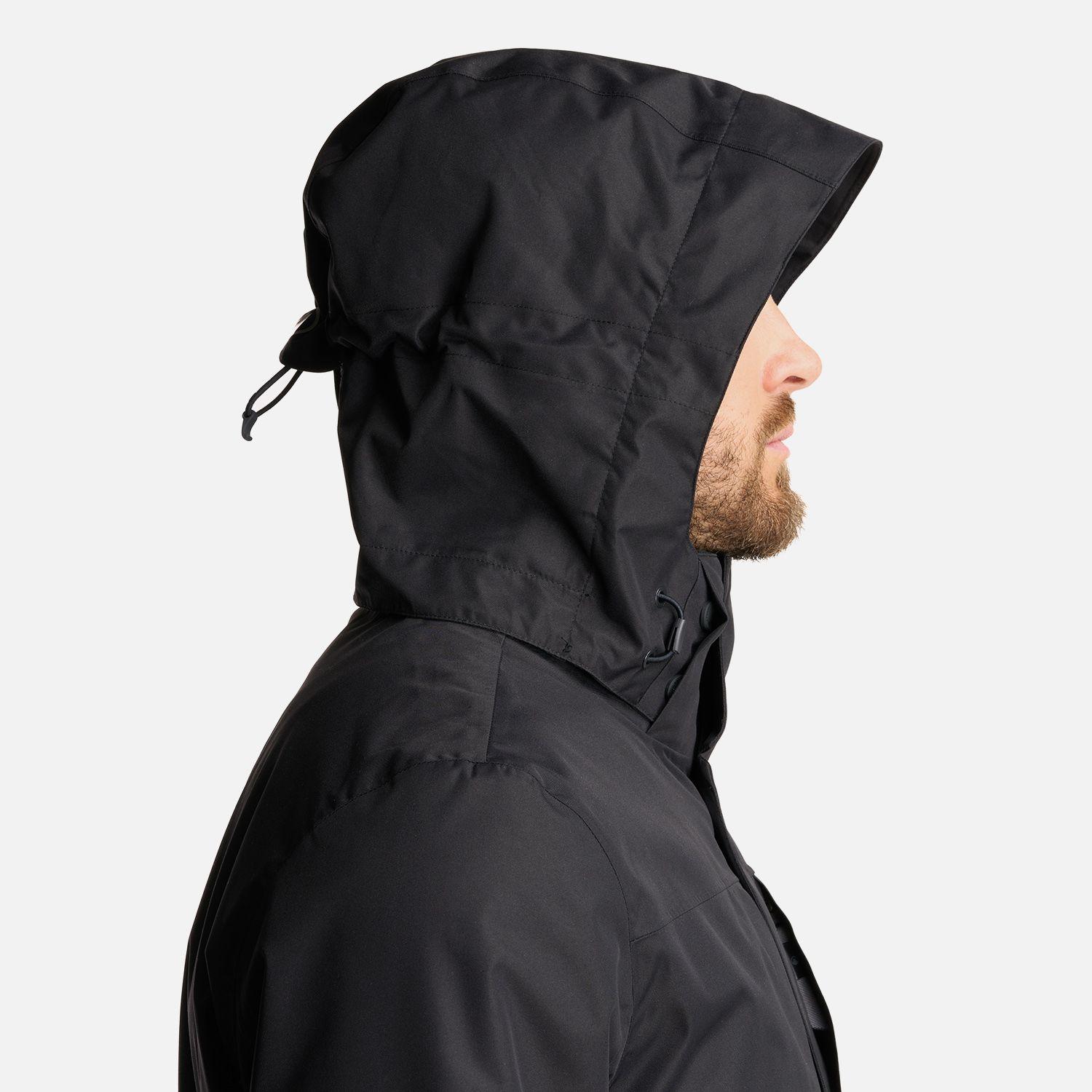 Chaqueta Hombre Tres Cruces Fusion-3 Hoody Jacket Negro Lippi I24-6