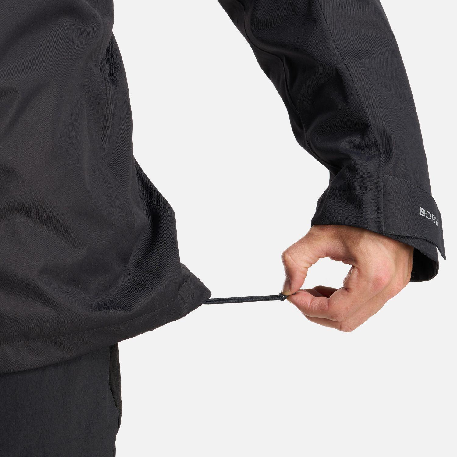 Chaqueta Hombre Tres Cruces Fusion-3 Hoody Jacket Negro Lippi I24-8