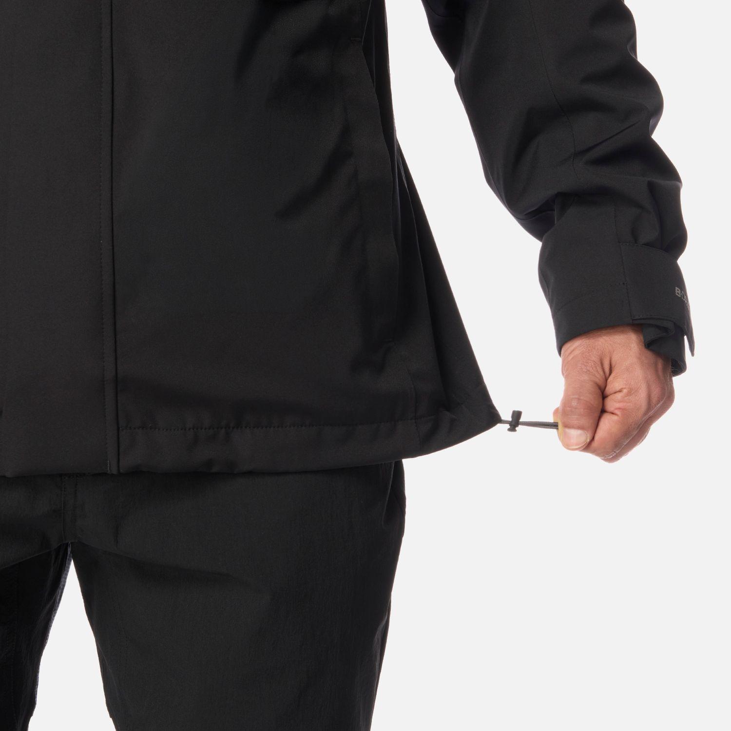 Chaqueta Hombre Tres Cruces Fusion-3 Hoody Jacket Negro Lippi I24-5
