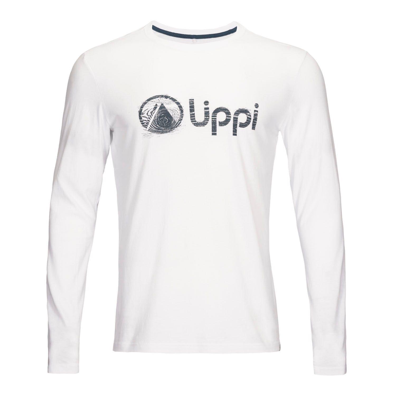 Polera Hombre Logo Lippi UVStop Long Sleeve TShirt Blanco Lippi-0