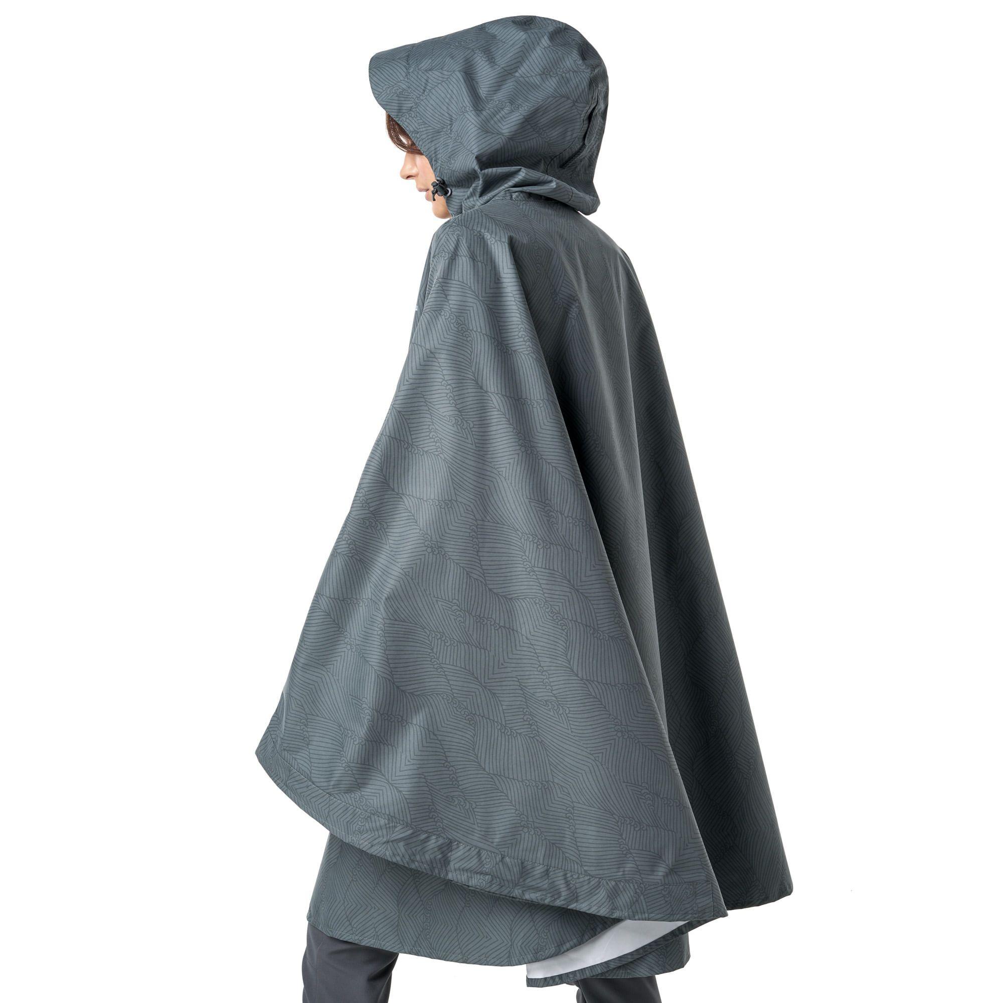 Poncho Unisex Capuchina Verde Haka Honu-6