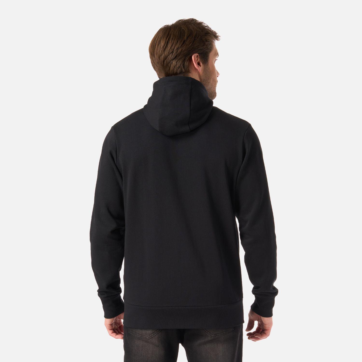 Polerón Hombre Ulmo Light Full Zip Hoody Sweatshirt Negro Lippi V26-2