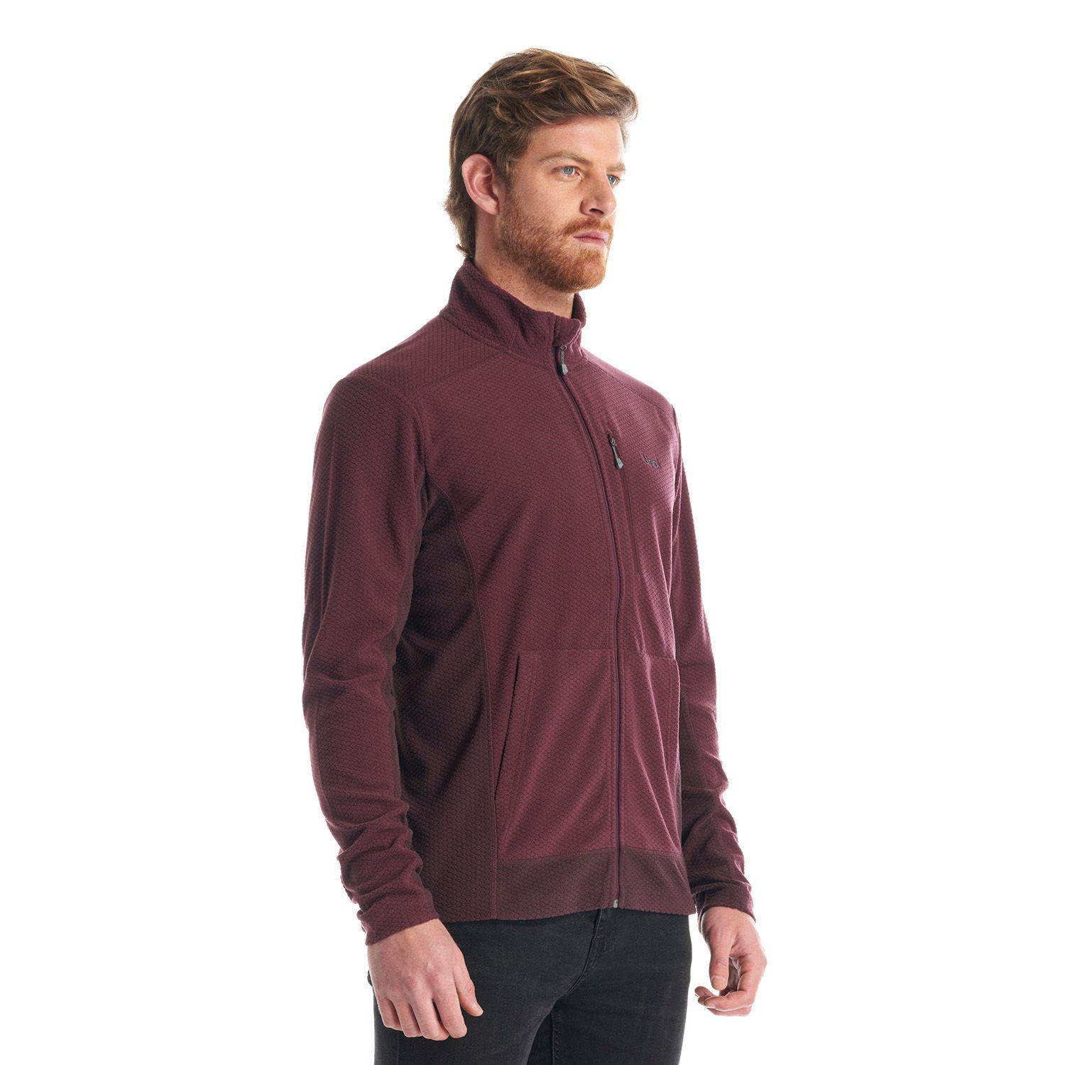 Poleron Hombre Numan Nano-F Jacket Vino Lippi V22-2