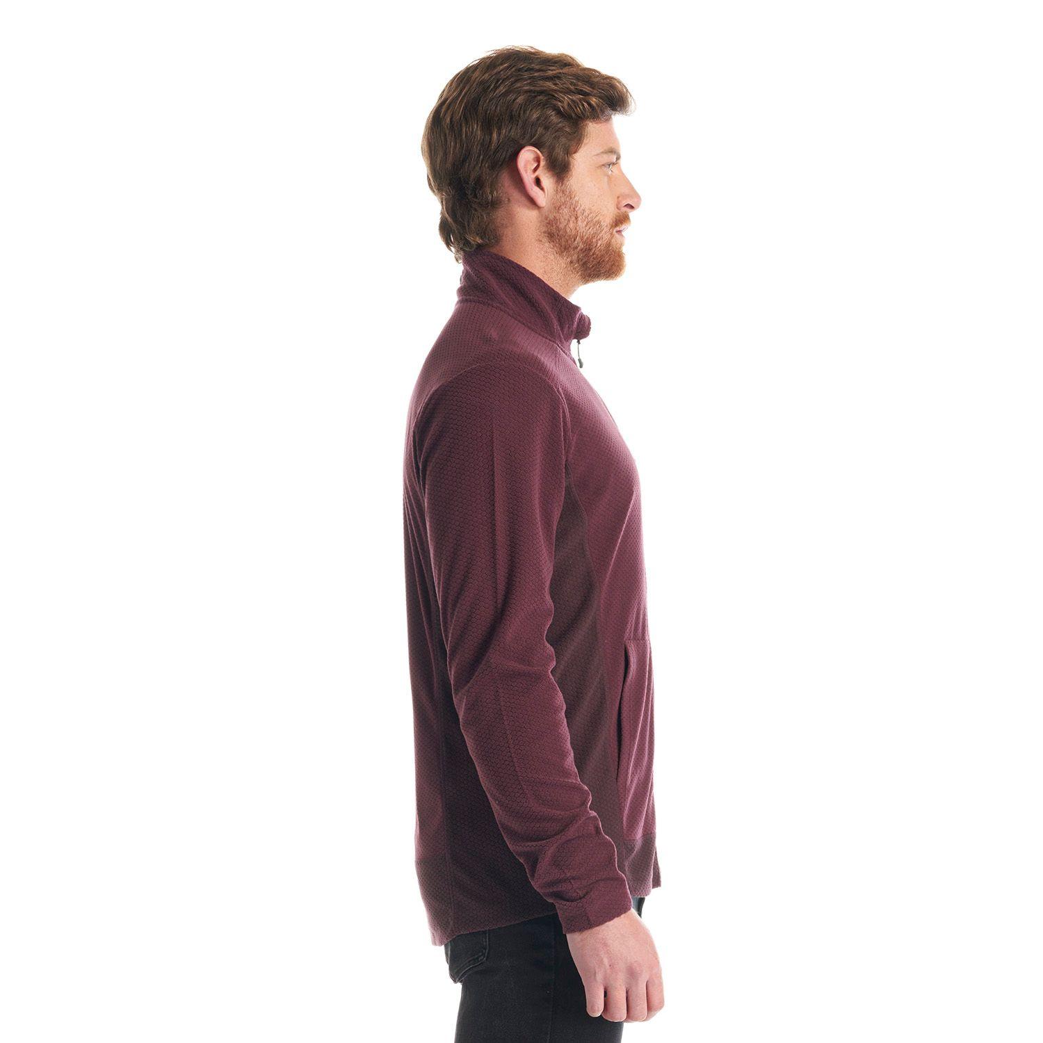 Poleron Hombre Numan Nano-F Jacket Vino Lippi V22-3