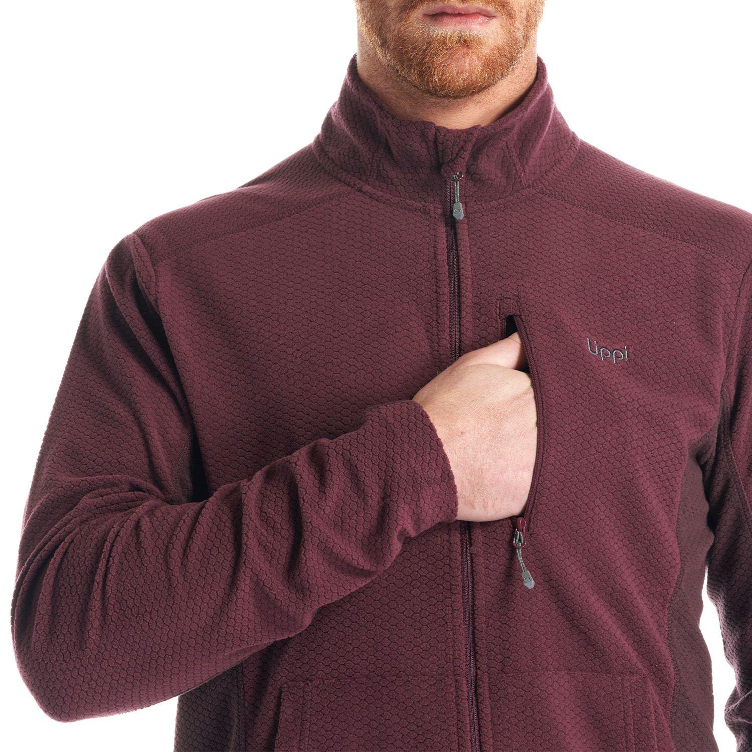 Poleron Hombre Numan Nano-F Jacket Vino Lippi V22-6