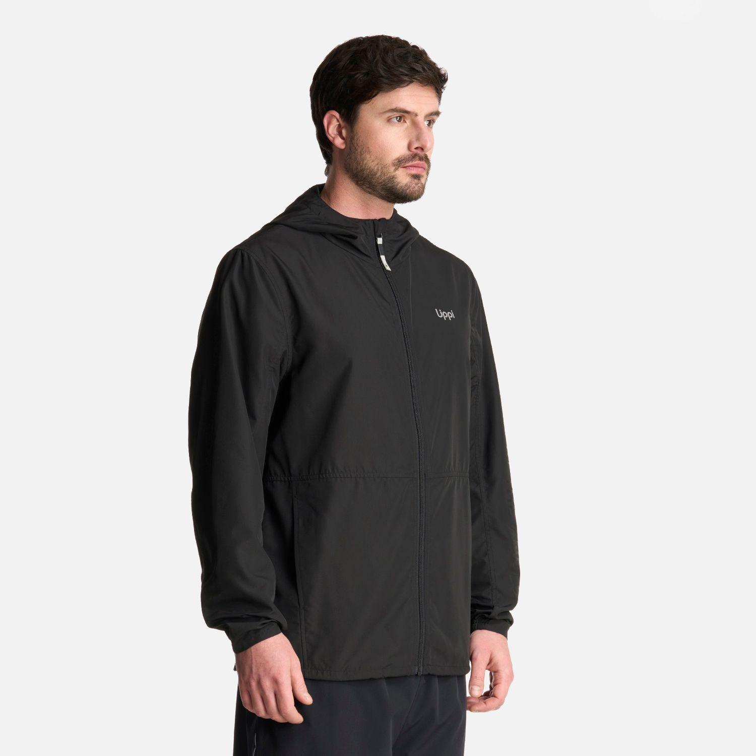 Chaqueta Hombre Nightfall WindBreaker Hoody Negro Lippi-1