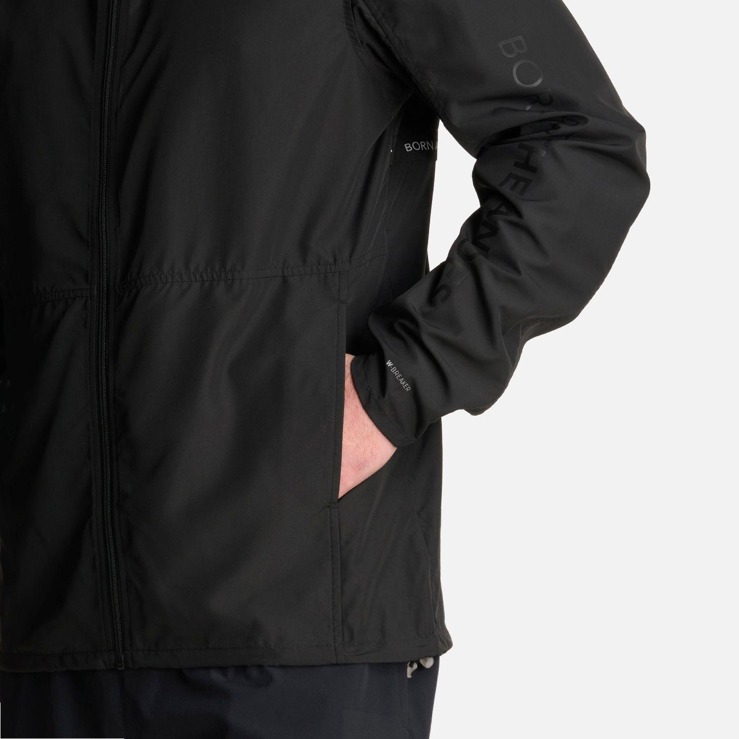 Chaqueta Hombre Nightfall WindBreaker Hoody Negro Lippi-5