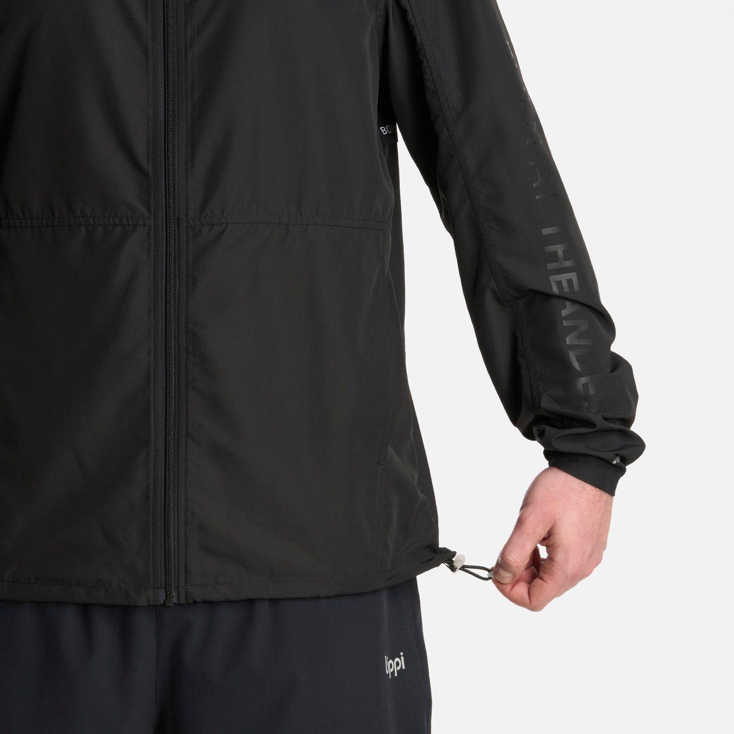 Chaqueta Hombre Nightfall WindBreaker Hoody Negro Lippi-6
