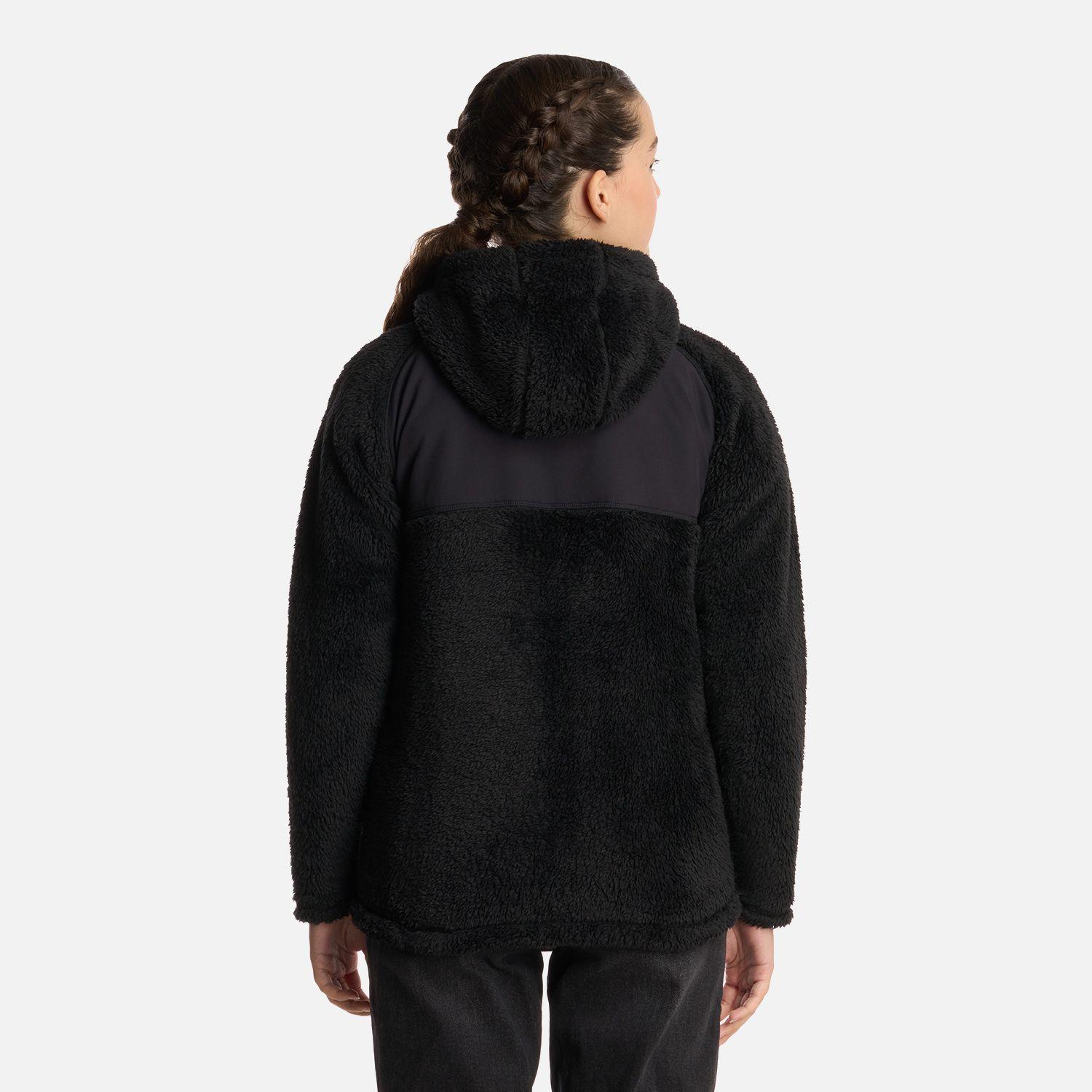 Polar Teen Girl Bear Shaggy-Pro Hoody Negro Lippi I25-2