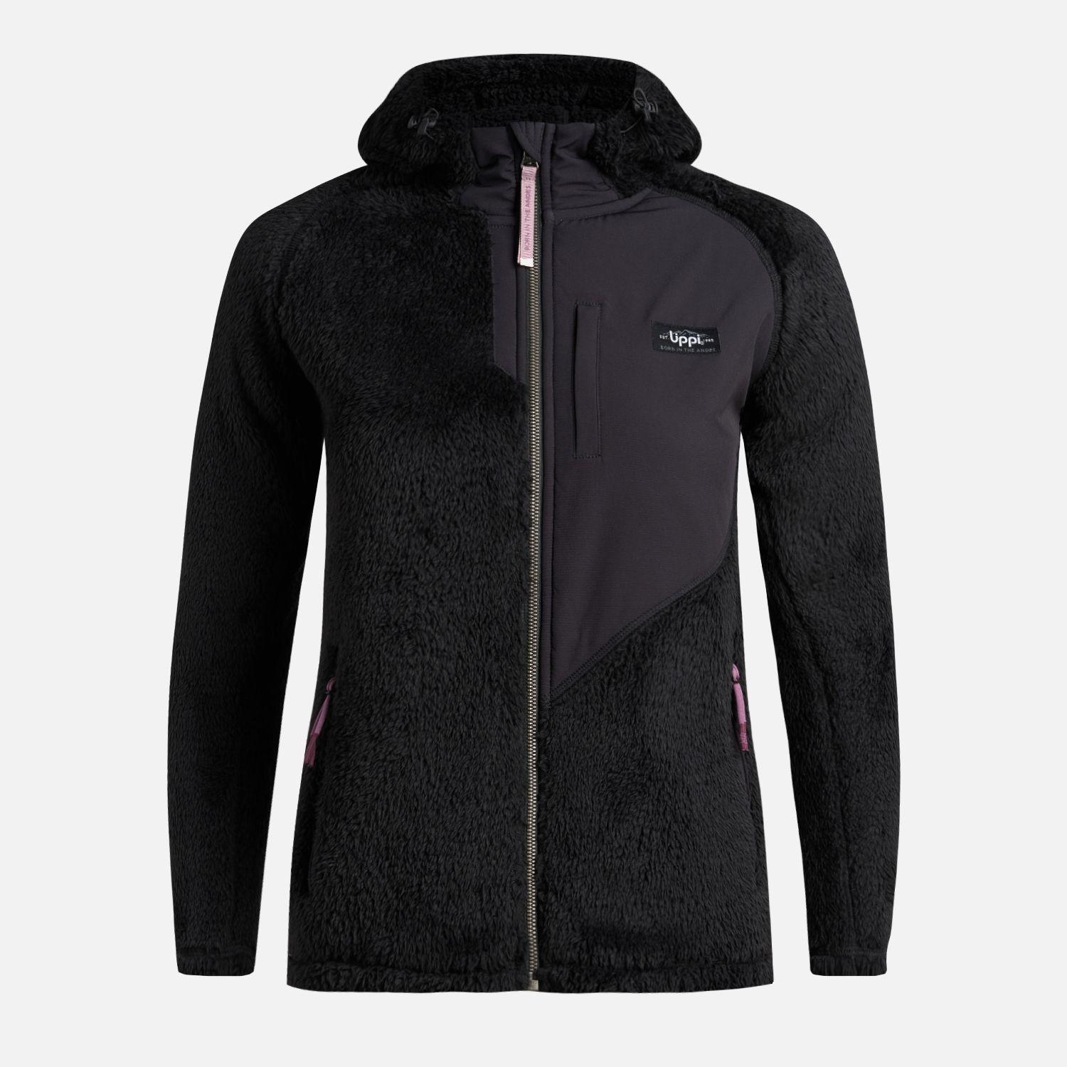 Polar Teen Girl Bear Shaggy-Pro Hoody Negro Lippi I25-6