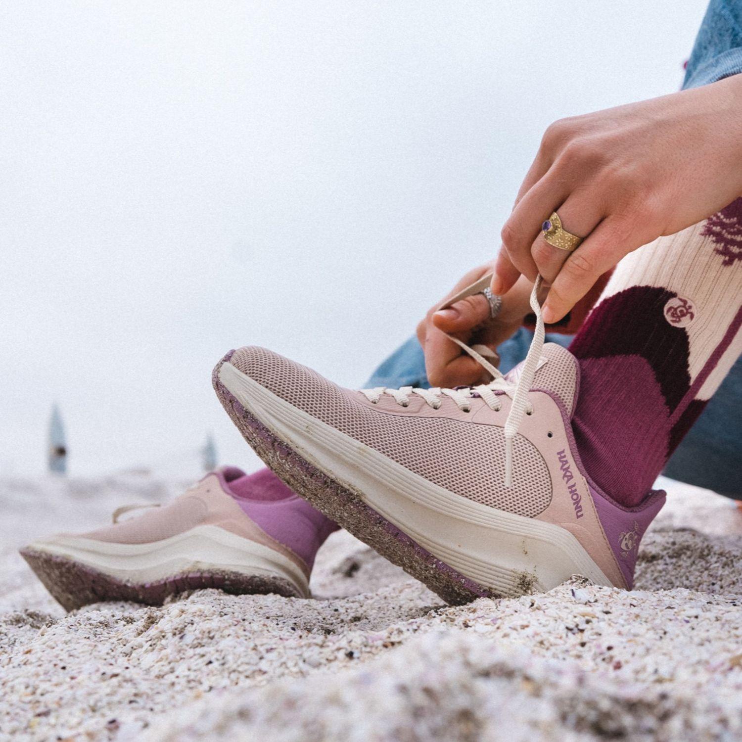 Zapatilla Mujer Escala Beige Haka Honu-8