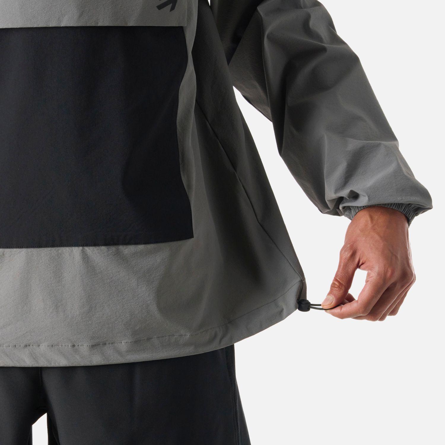 Chaqueta Hombre Tempo 1/4 Zip Windbreaker Gris Vulcano-6