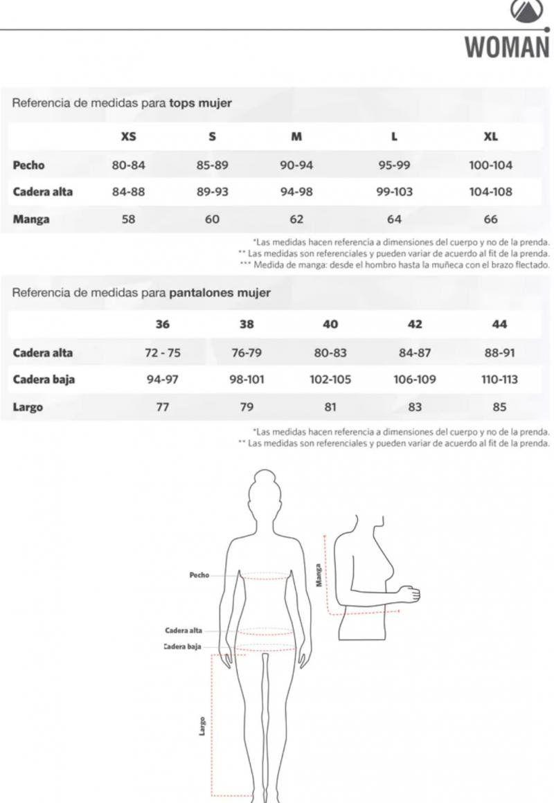 Camisa Mujer Rosselot Short Sleeve Q-Dry Shirt Grafito Lippi-3