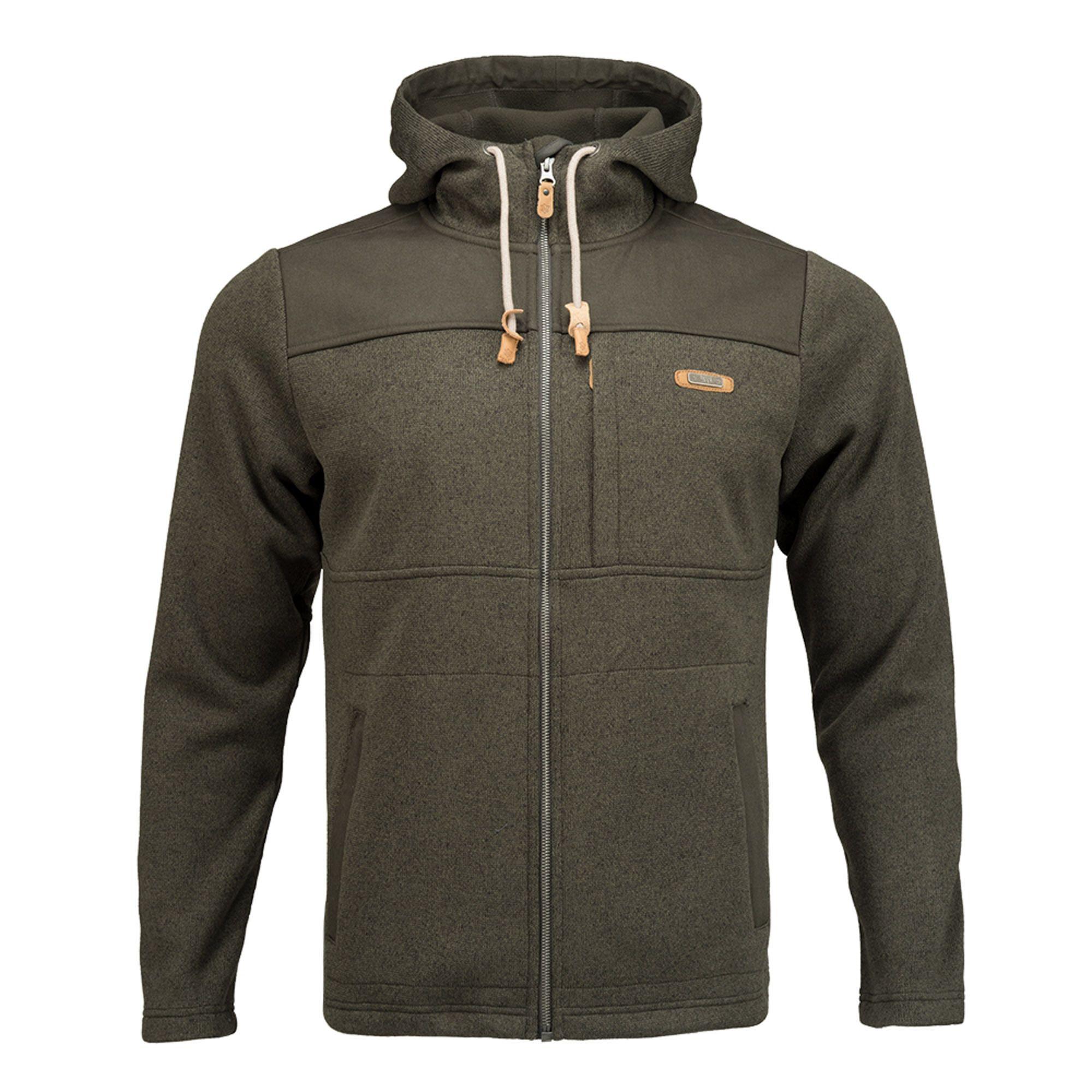 Chaqueta Hombre Forest Therm-Pro Hoody Jacket Melange Verde Oscuro Lippi-0