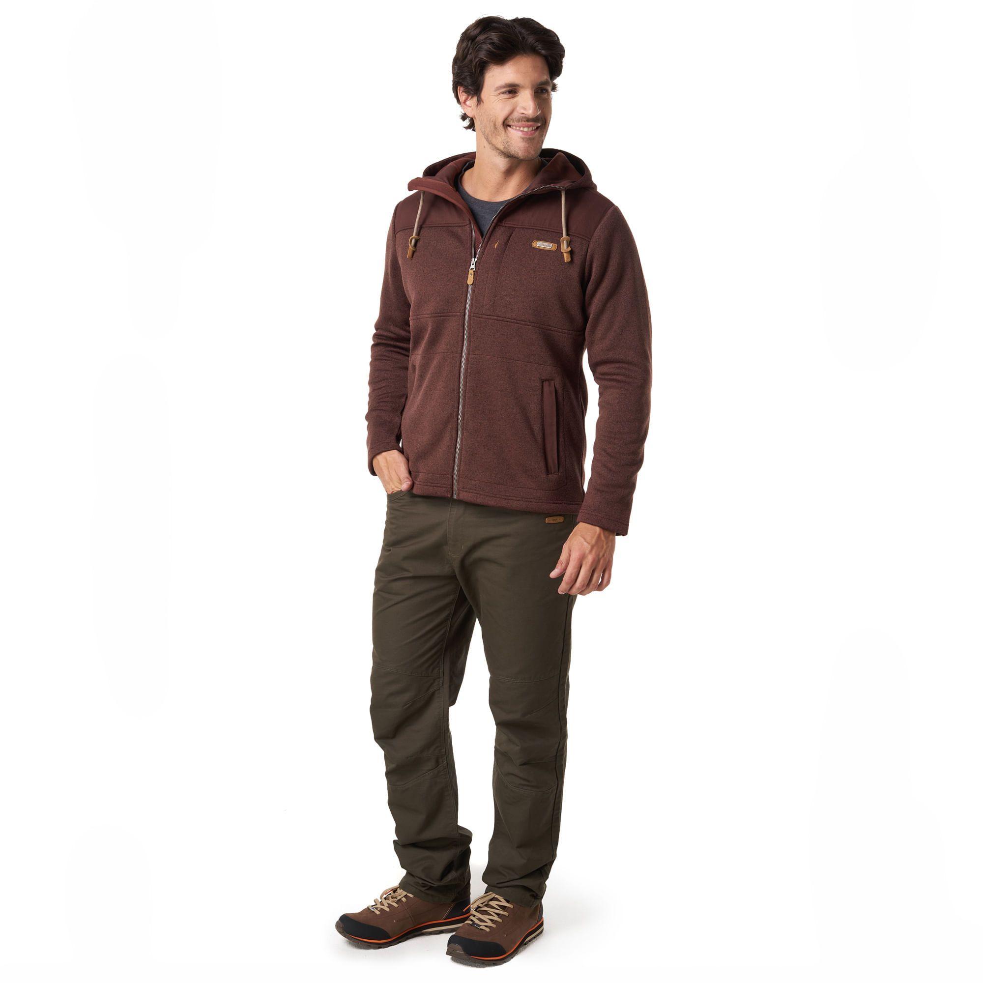 Chaqueta Hombre Forest Therm-Pro Hoody Jacket Melange Verde Oscuro Lippi-1