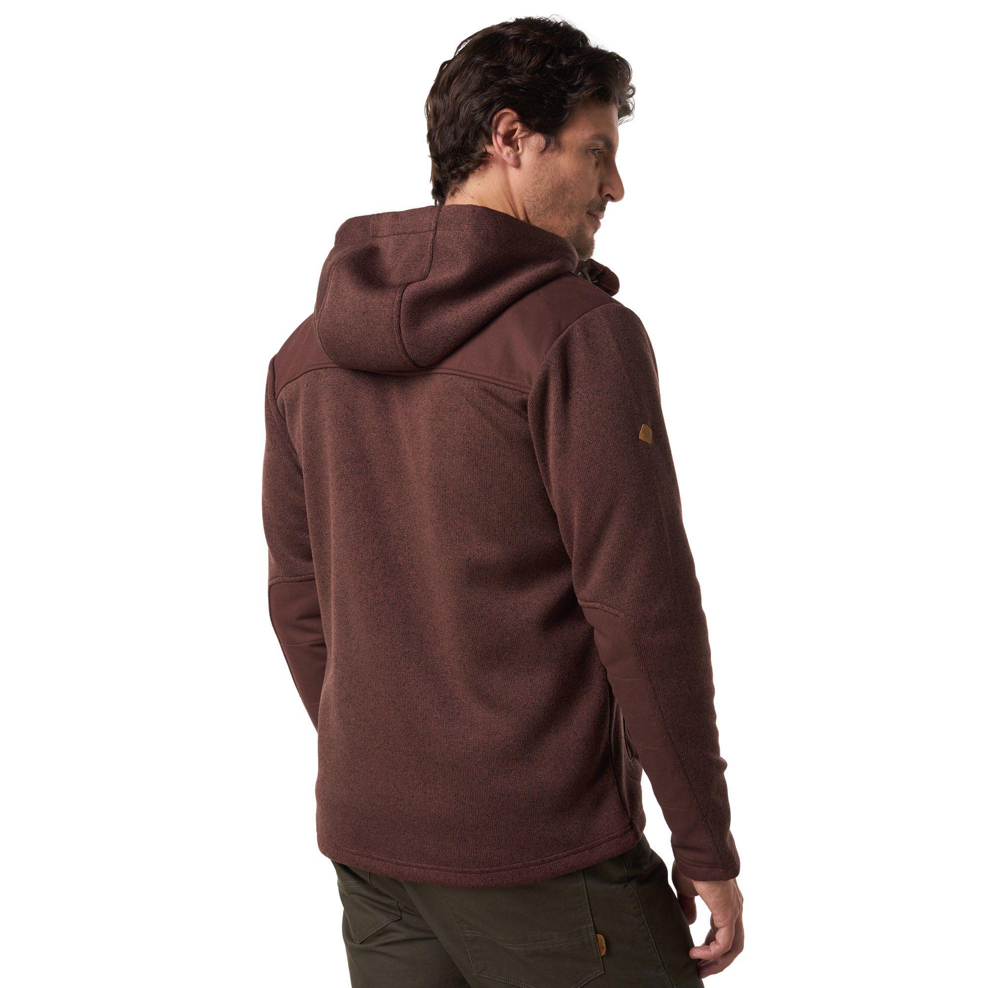 Chaqueta Hombre Forest Therm-Pro Hoody Jacket Melange Verde Oscuro Lippi-3