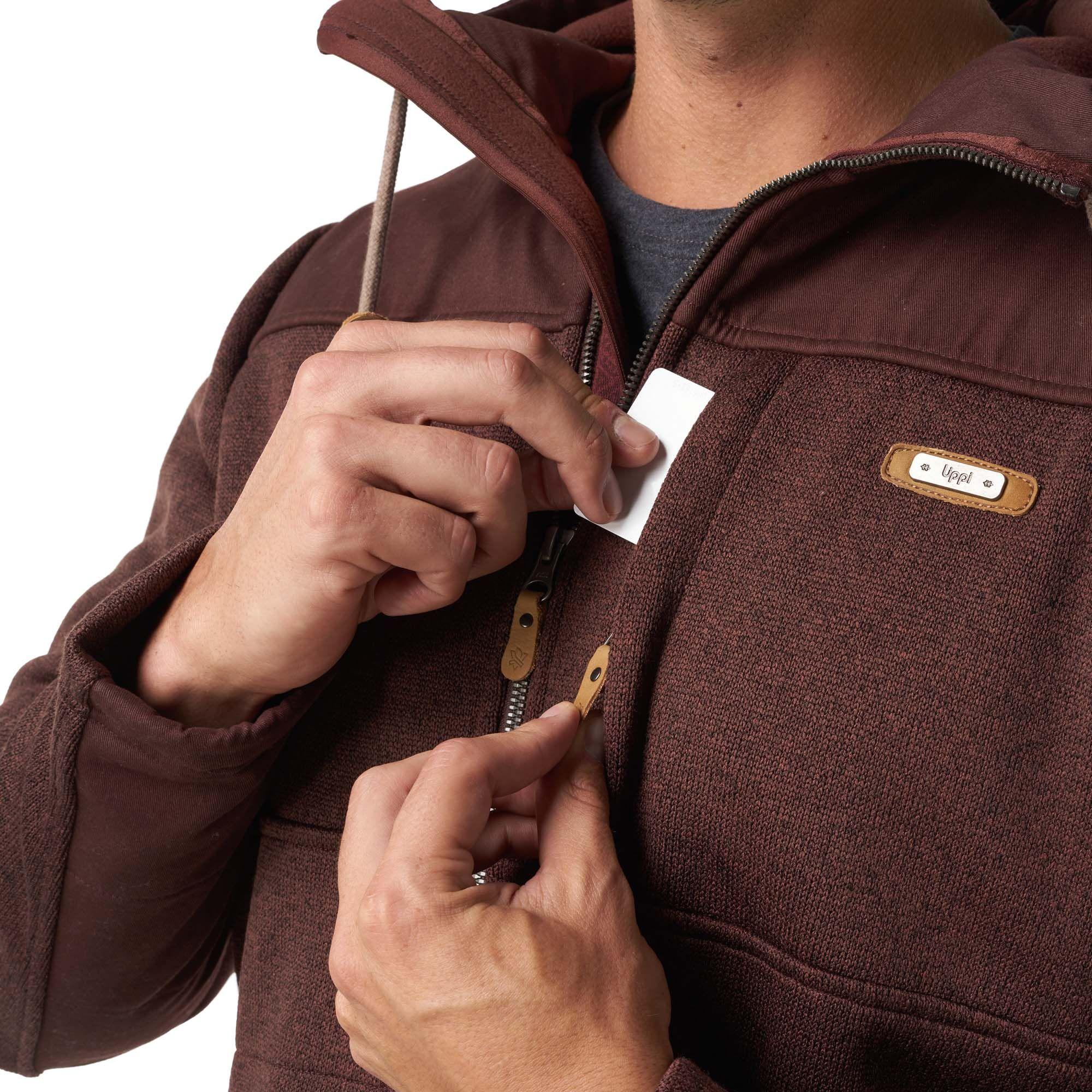 Chaqueta Hombre Forest Therm-Pro Hoody Jacket Melange Verde Oscuro Lippi-5