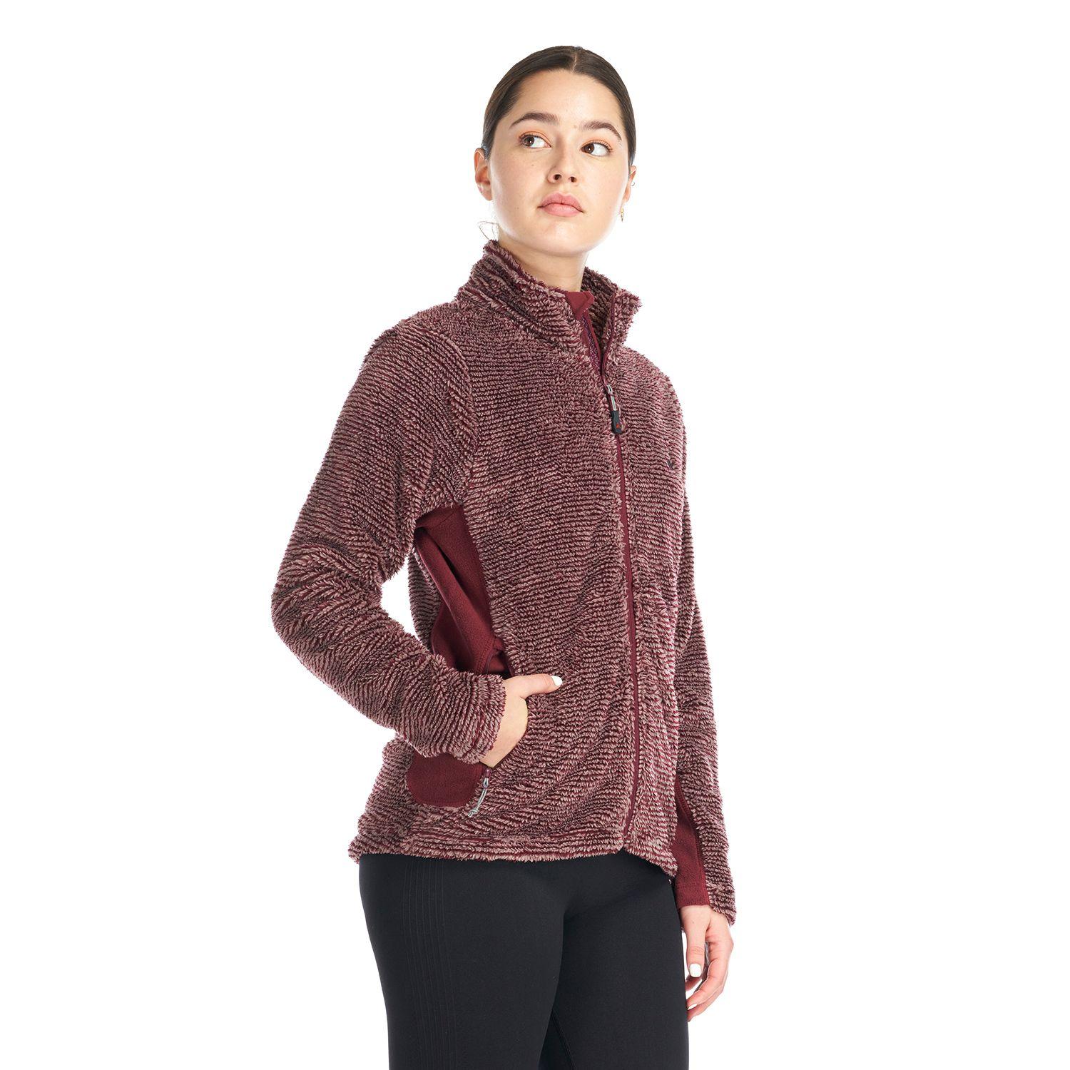 Chaqueta Mujer Congo Burdeo Geography-2