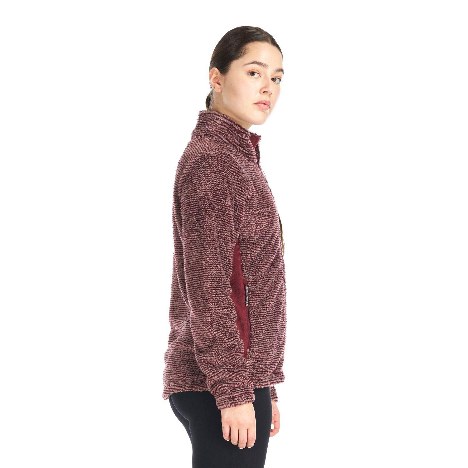 Chaqueta Mujer Congo Burdeo Geography-3