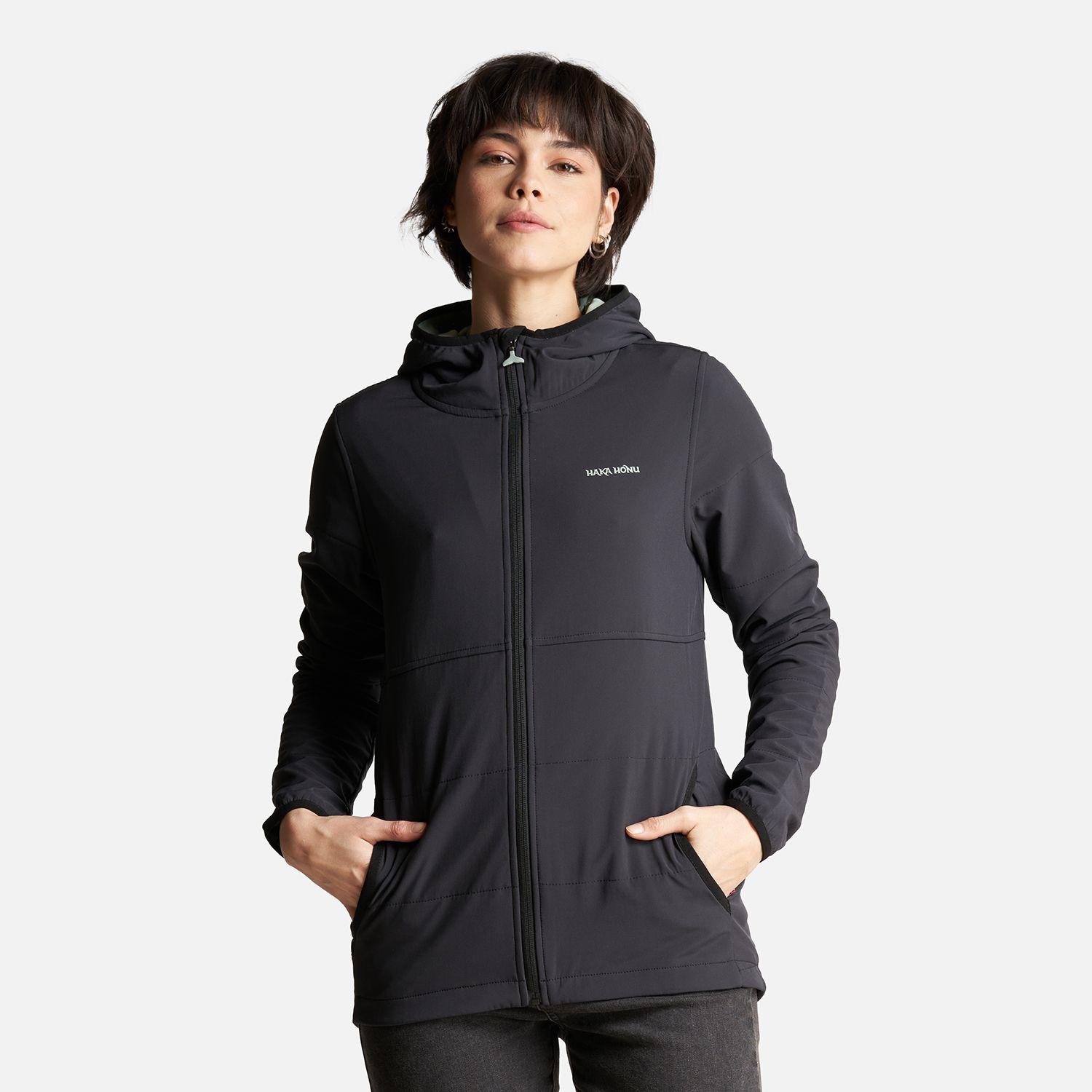 Poleron Mujer Del Sur Negro Haka Honu V23-1