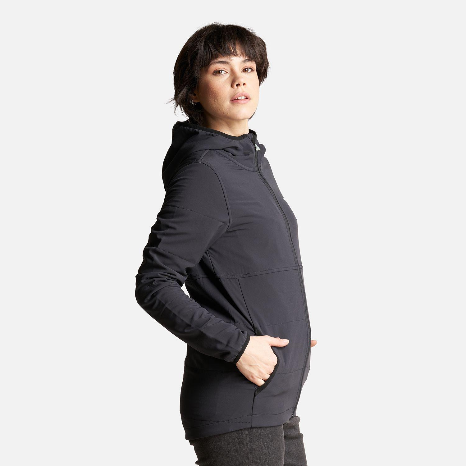 Poleron Mujer Del Sur Negro Haka Honu V23-2