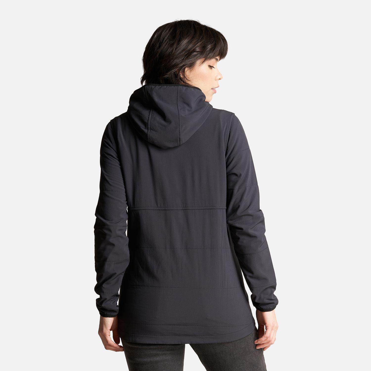 Poleron Mujer Del Sur Negro Haka Honu V23-3