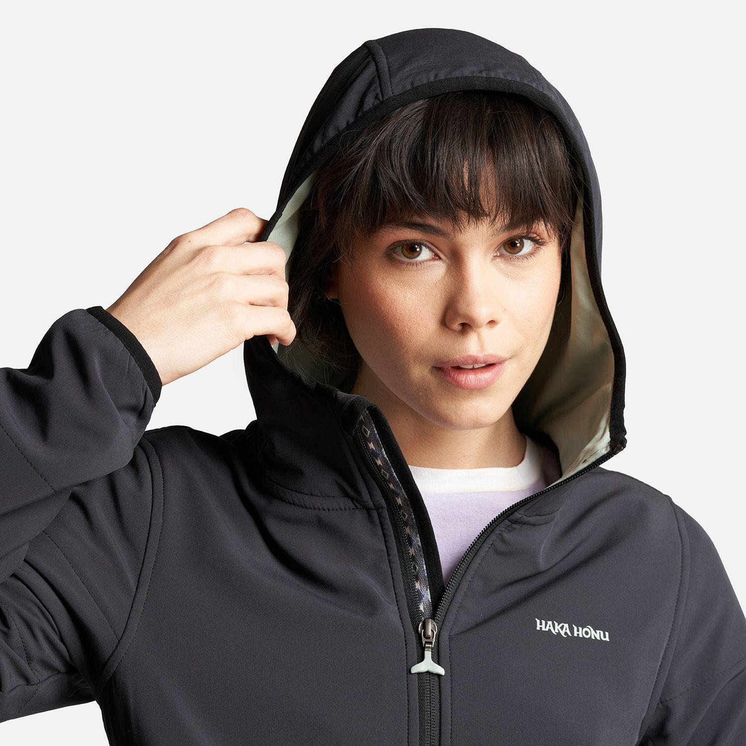 Poleron Mujer Del Sur Negro Haka Honu V23-4