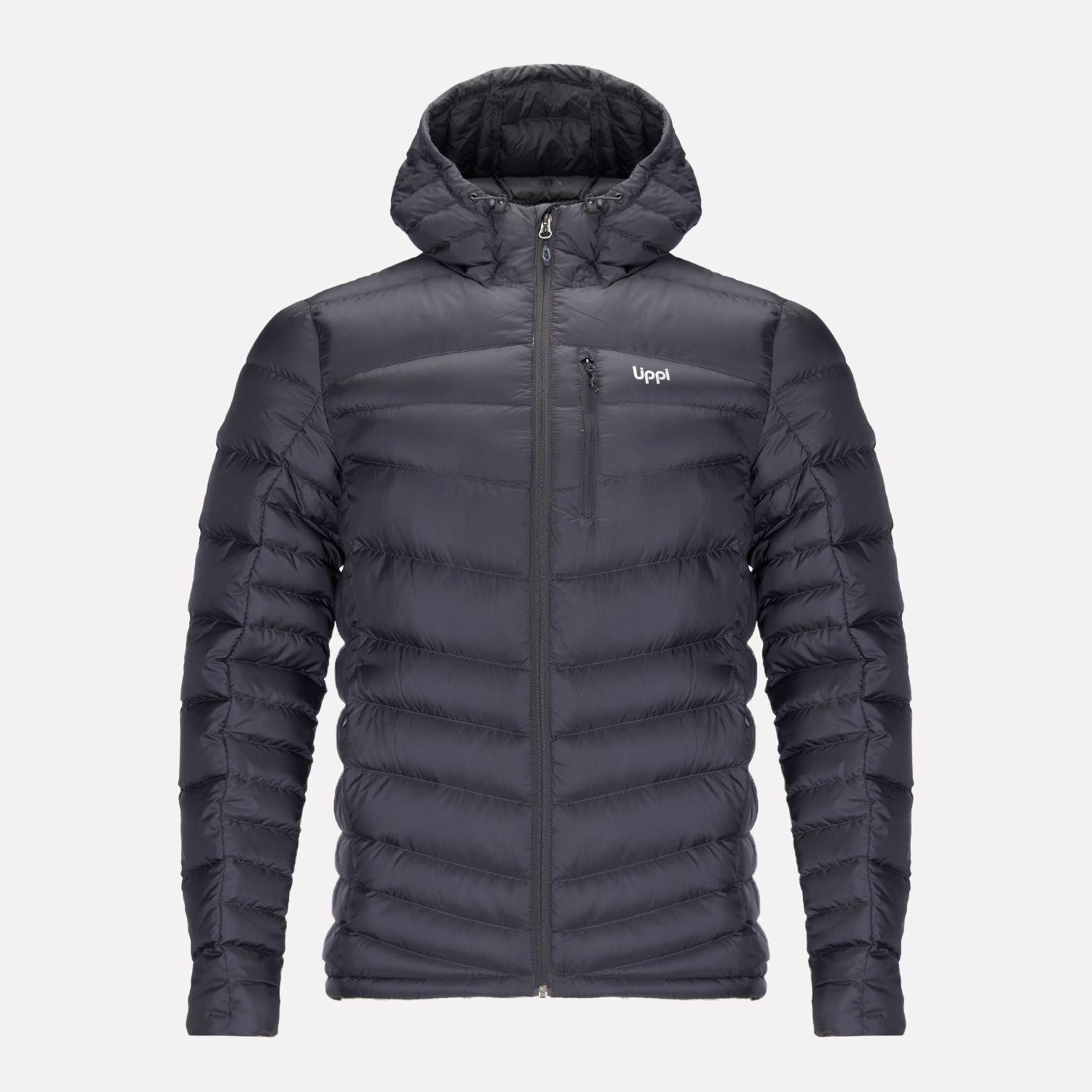 Chaqueta Hombre Bazpur Down Hoody Jacket Negro Lippi I22-0