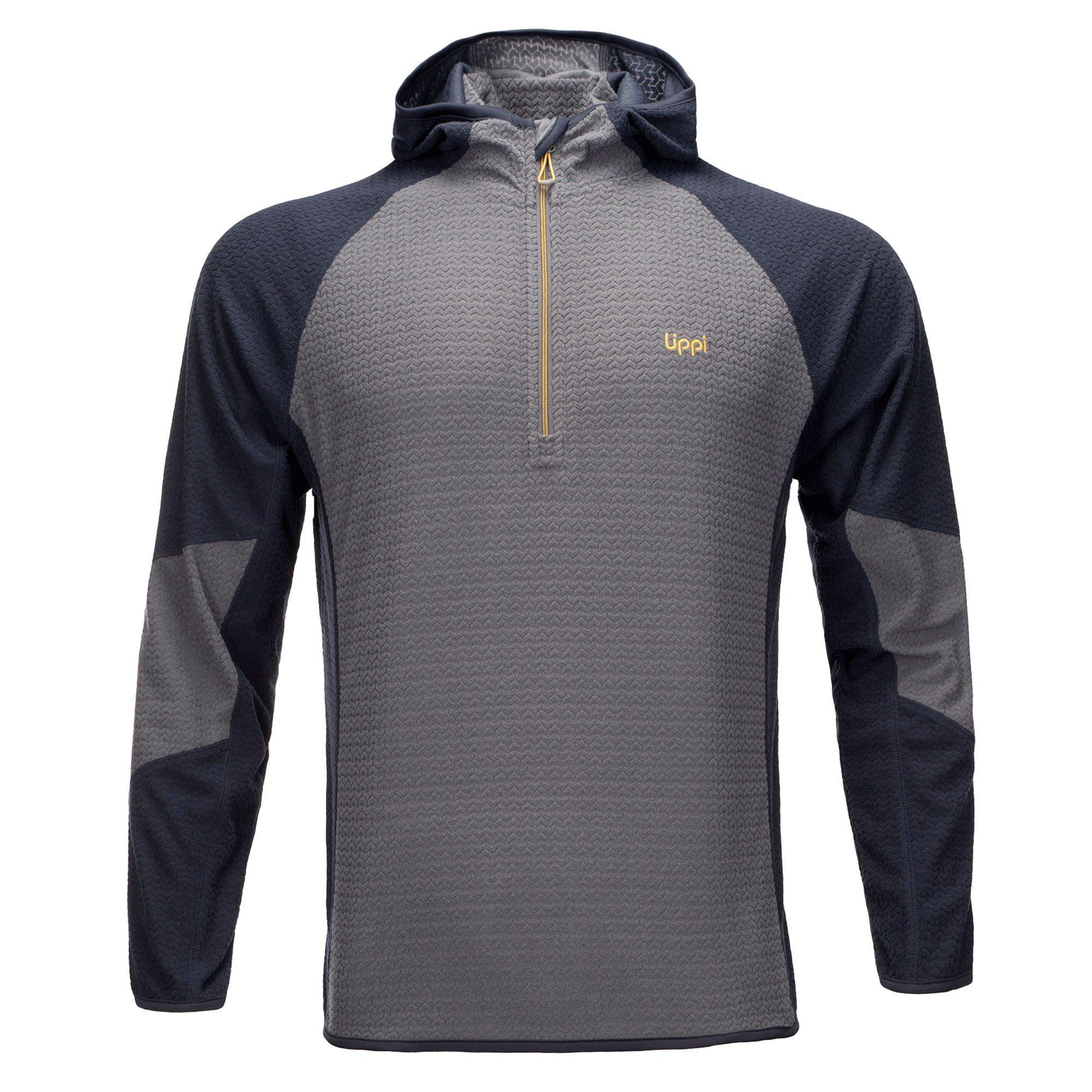 Poleron Hombre Jacaranda Nano-F 14 Zip Hoody Azul Marino Lippi V20-0