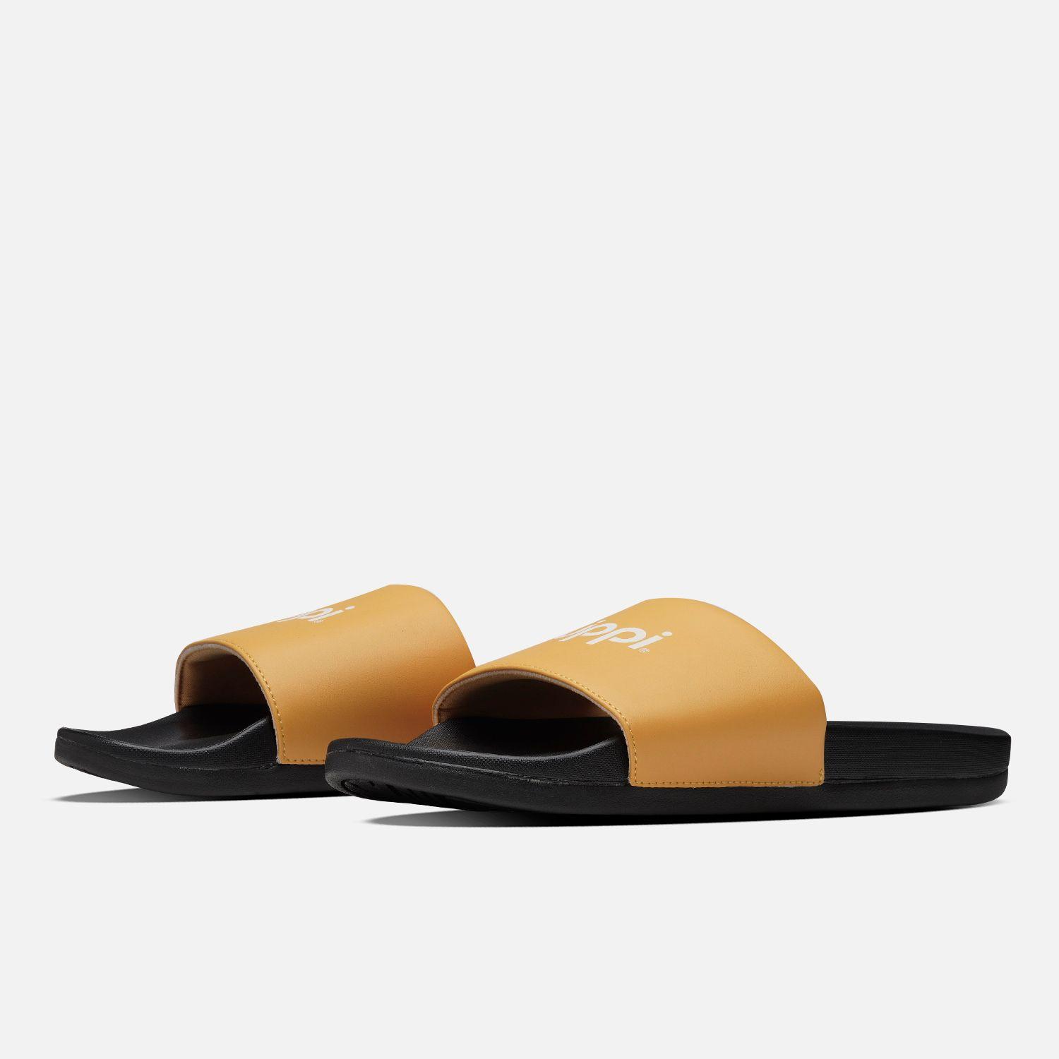 Sandalia Hombre Insigne Slide Mostaza Lippi V26-3