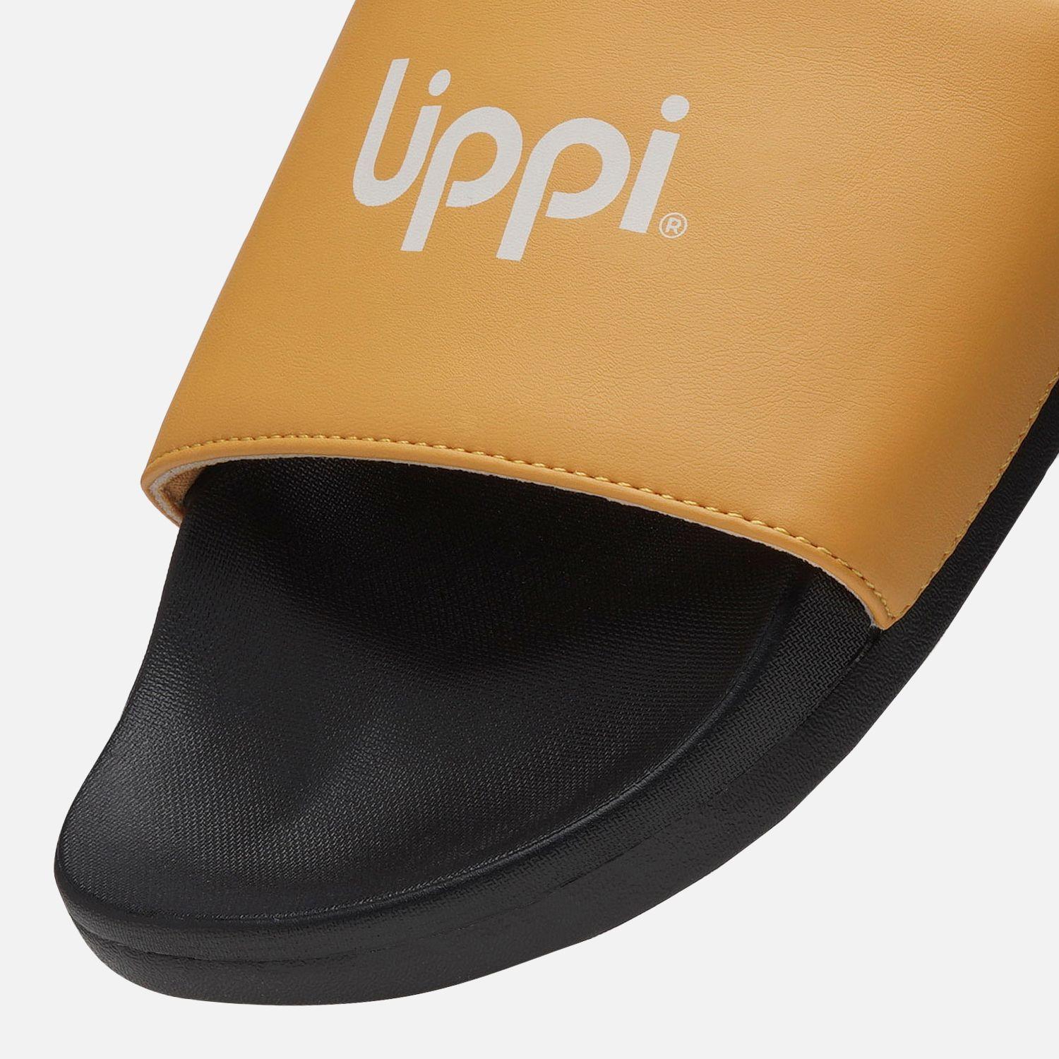 Sandalia Hombre Insigne Slide Mostaza Lippi V26-5