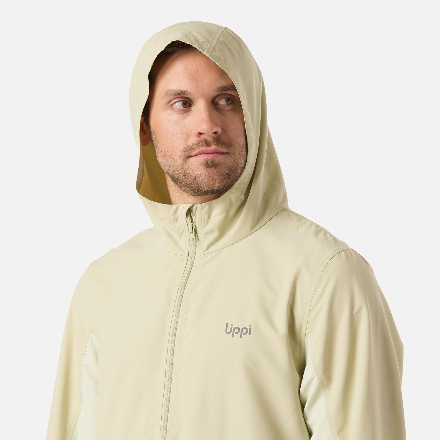 Chaqueta Hombre Nightfall Windbreaker 1/4 Zip Hoody Jacket Verde V26-3