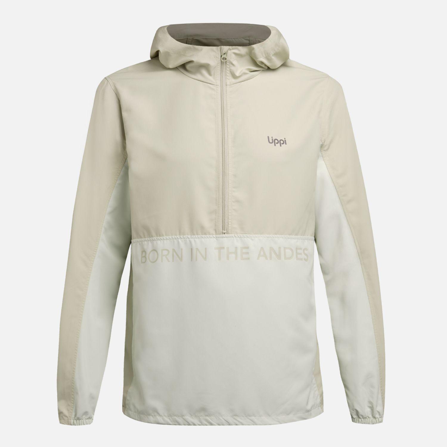 Chaqueta Hombre Nightfall Windbreaker 1/4 Zip Hoody Jacket Verde V26-7