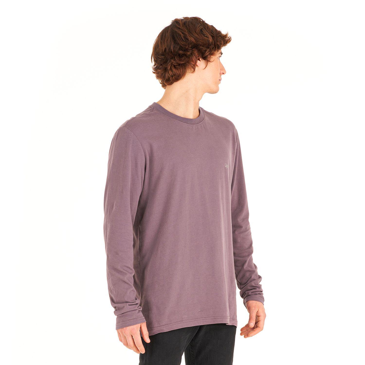 Polera Hombre Ulmo Cotton UVStop Long Sleeve TShirt Malva Lippi-2