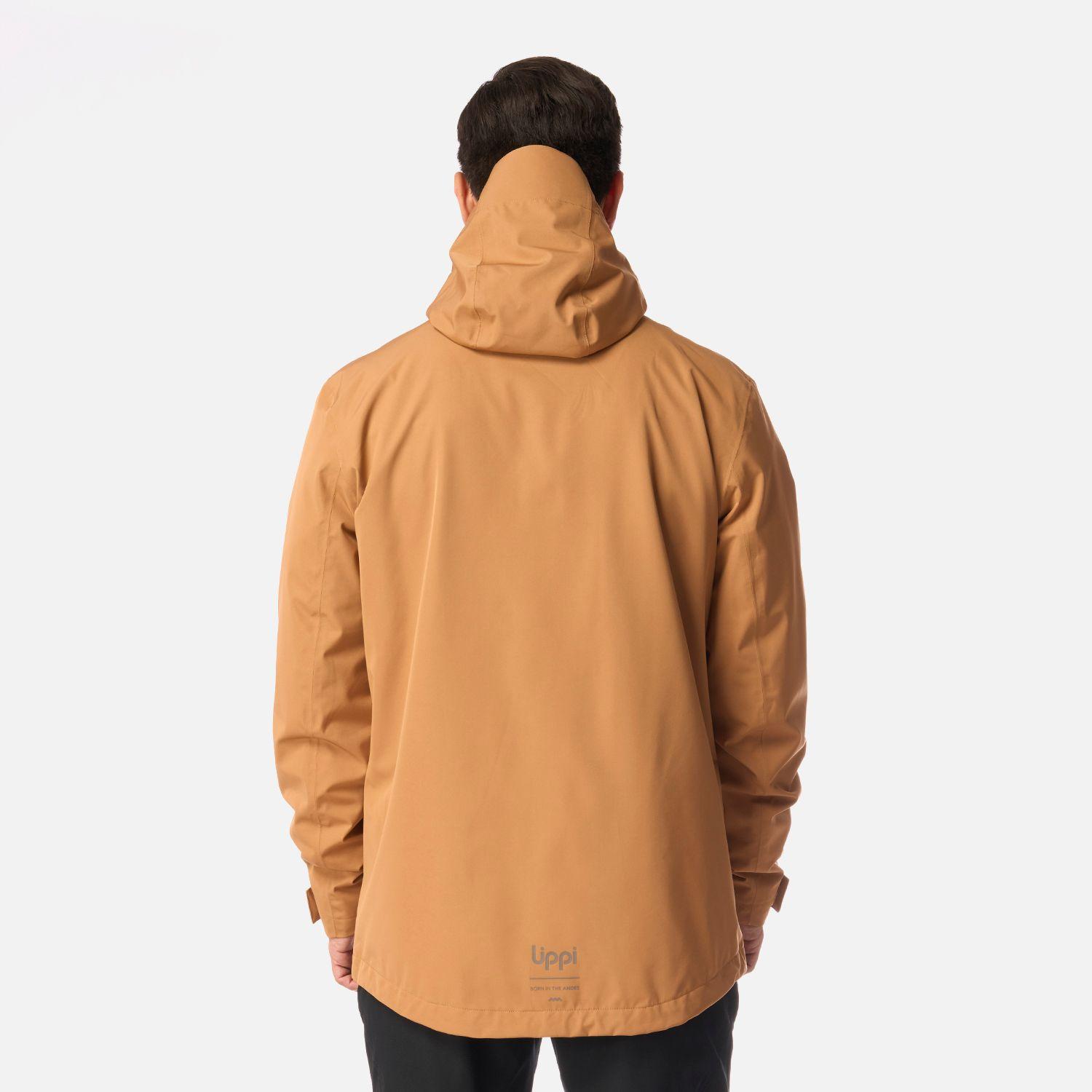 Chaqueta Hombre Tres Cruces Fusion-3 Hoody Jacket Cafe Claro Lippi I26-2