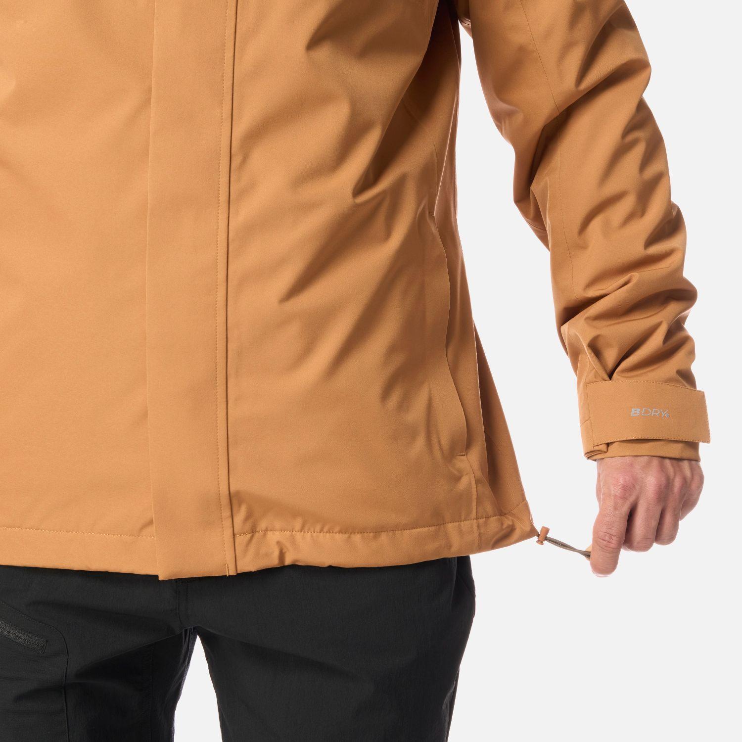 Chaqueta Hombre Tres Cruces Fusion-3 Hoody Jacket Cafe Claro Lippi I26-4