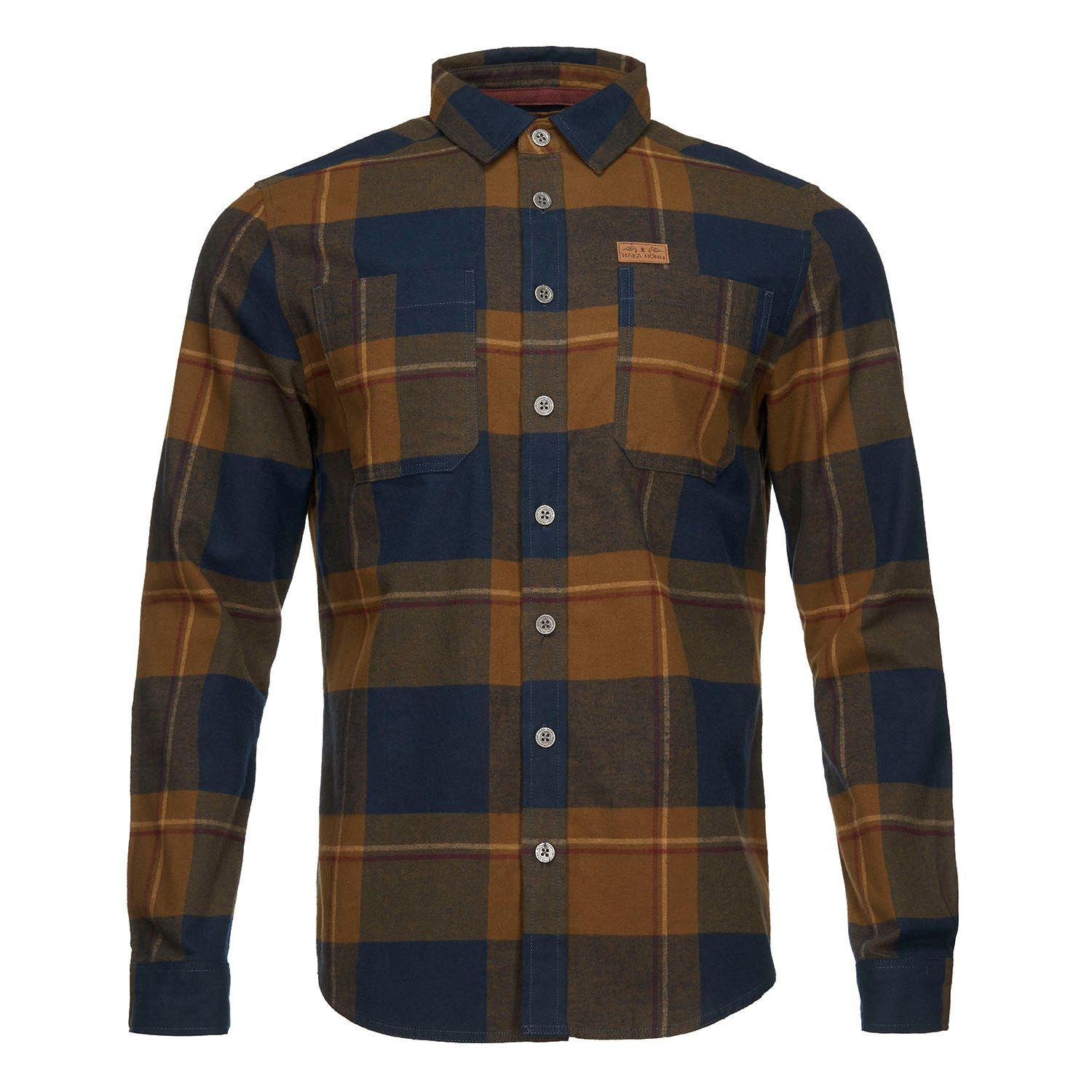 Camisa Hombre Hachazo Mostaza Haka Honu I21-0