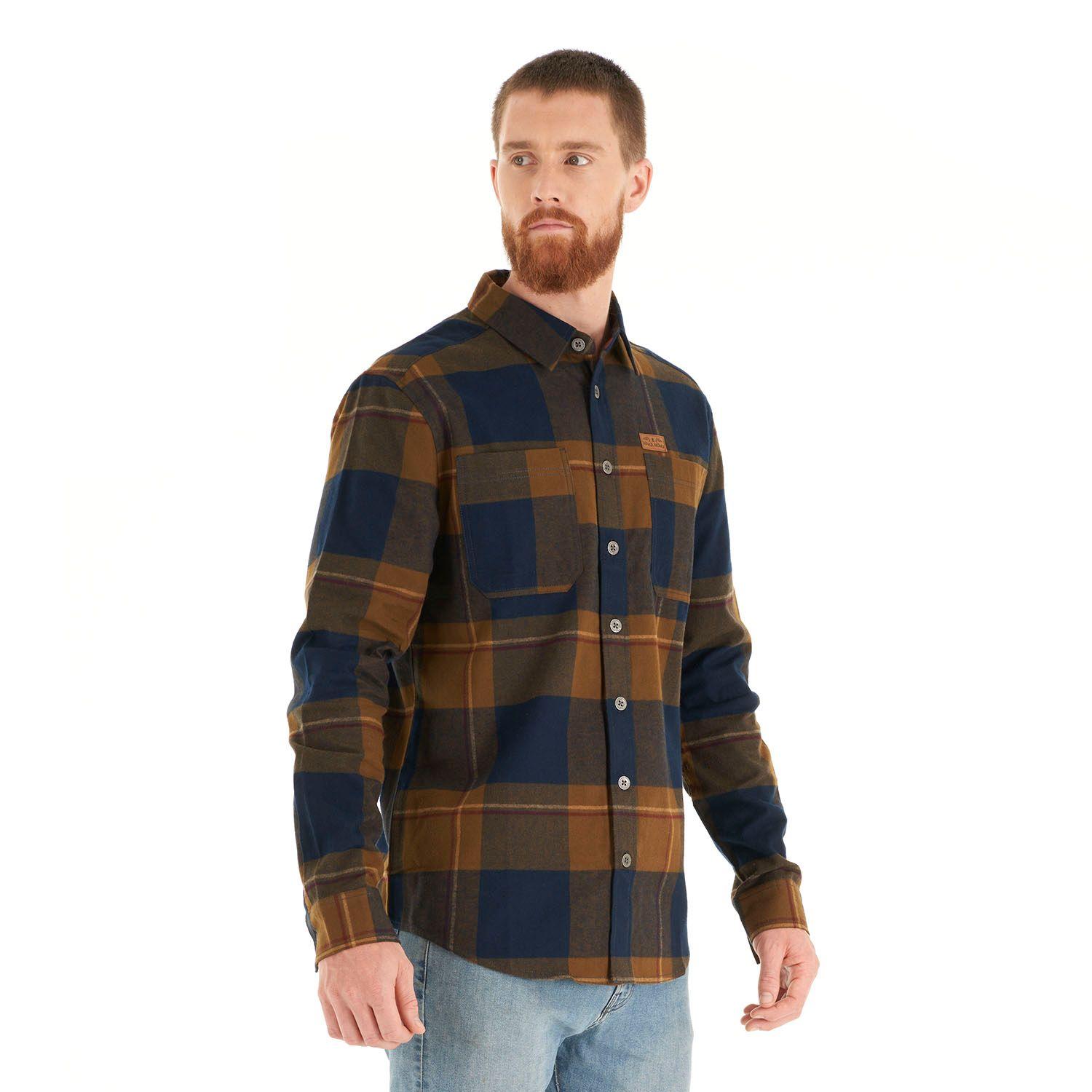 Camisa Hombre Hachazo Mostaza Haka Honu I21-2