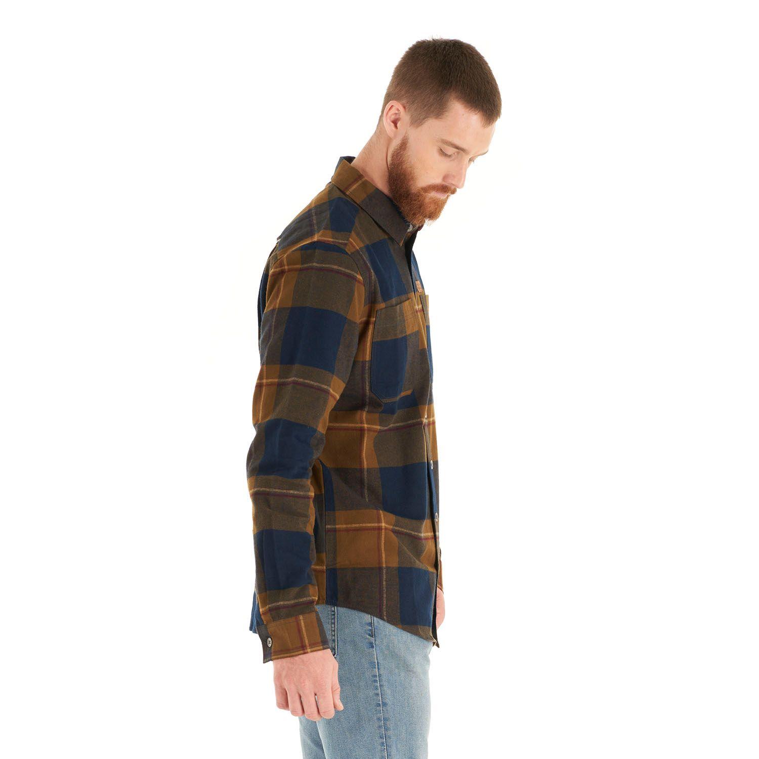 Camisa Hombre Hachazo Mostaza Haka Honu I21-3