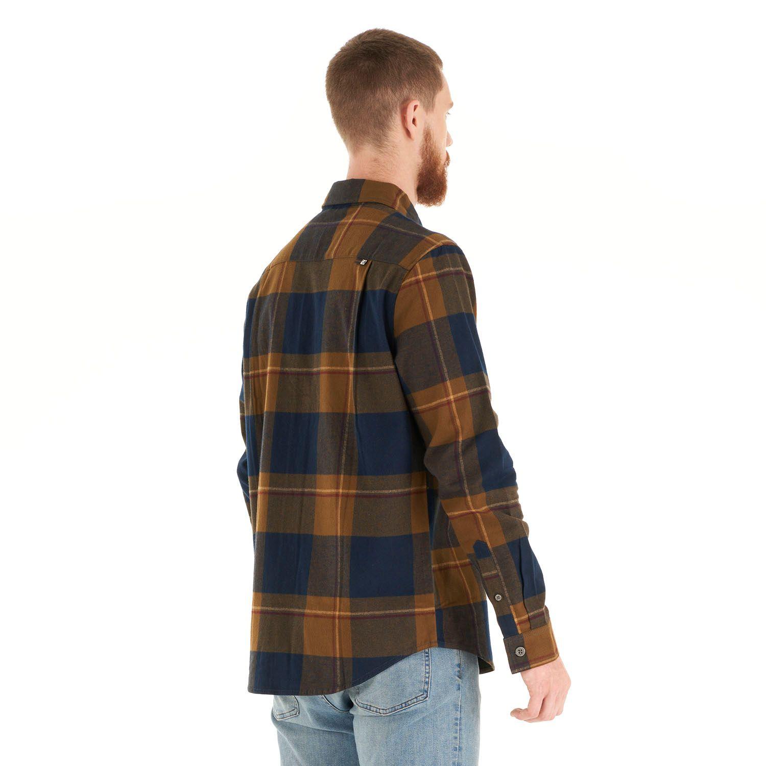 Camisa Hombre Hachazo Mostaza Haka Honu I21-4