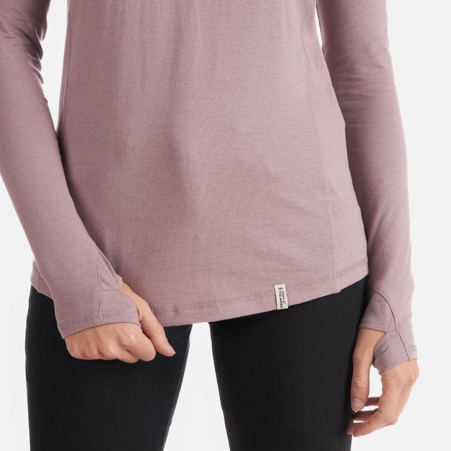 Polera Mujer Skills Long Sleeve T-Shirt Palo Rosa Lippi-4