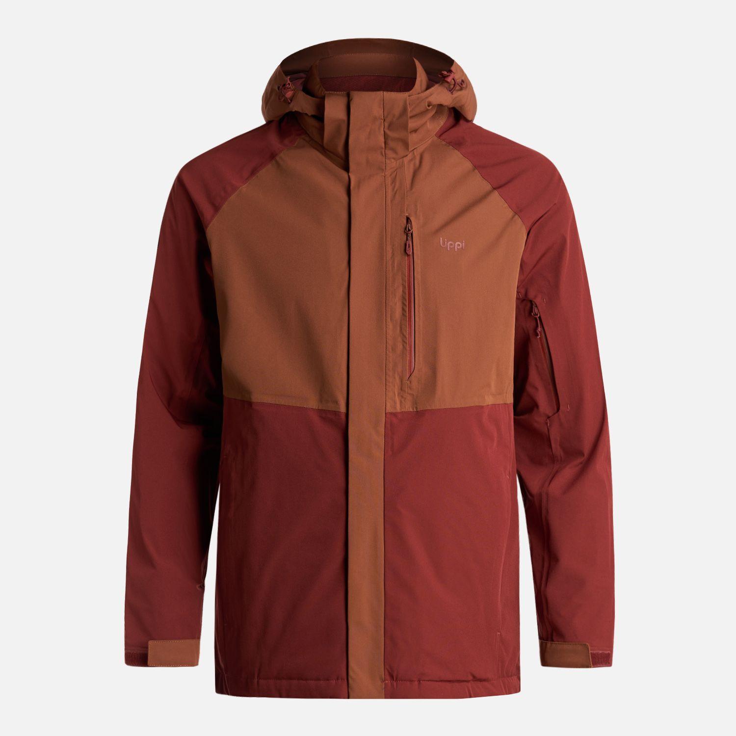 Chaqueta Hombre Andes B-Dry Hoody Jacket Terracota Lippi-0