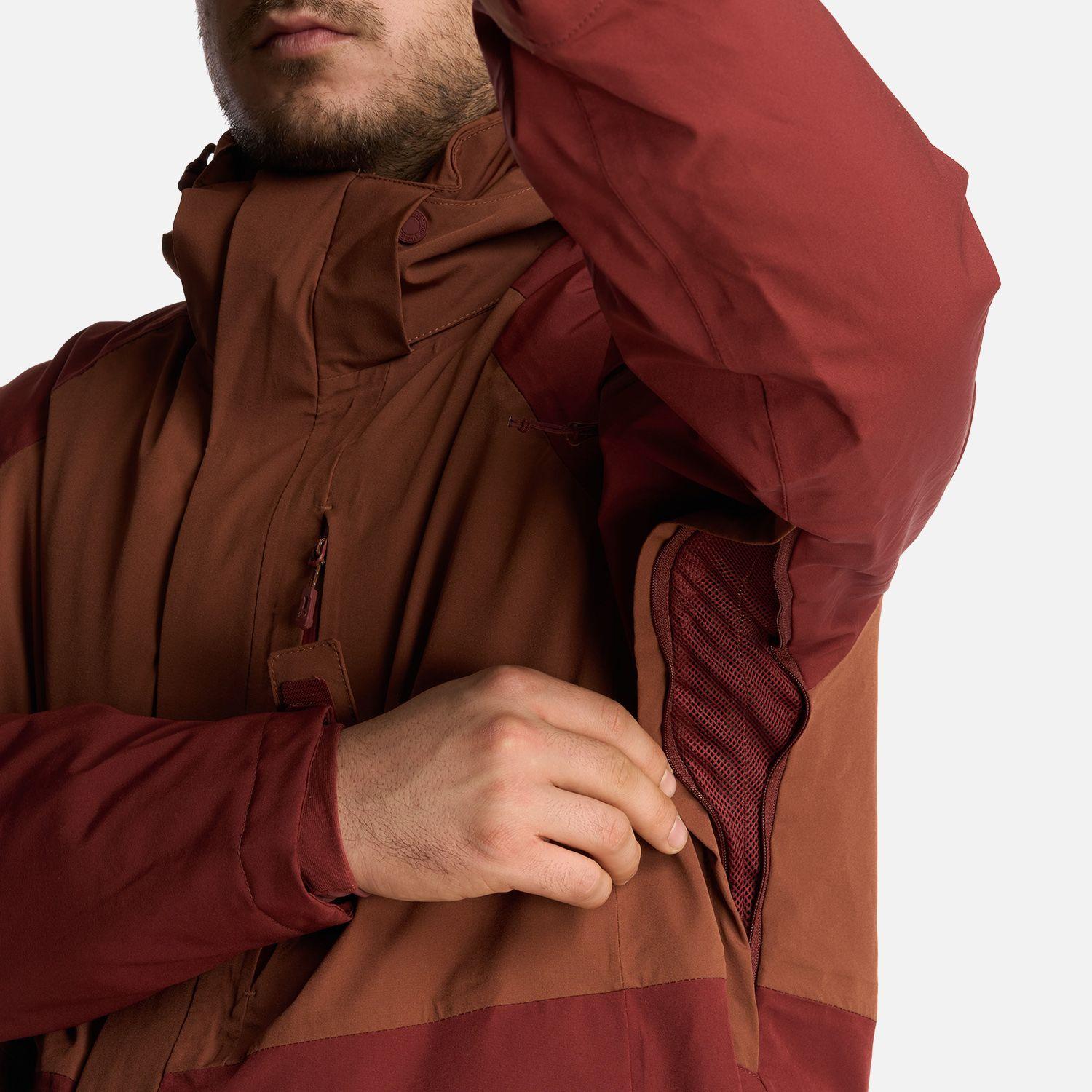 Chaqueta Hombre Andes B-Dry Hoody Jacket Terracota Lippi-8