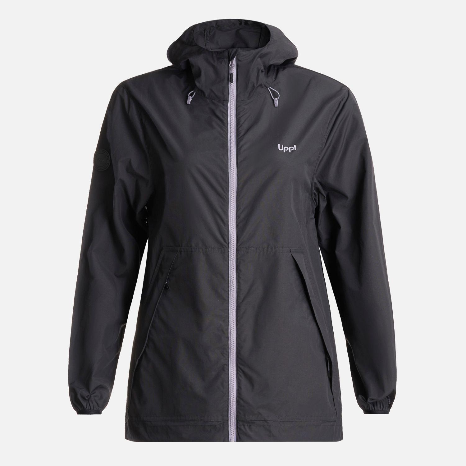 Chaqueta Mujer  WindLand  WindBreaker Hoody Jacket Negro Lippi-0